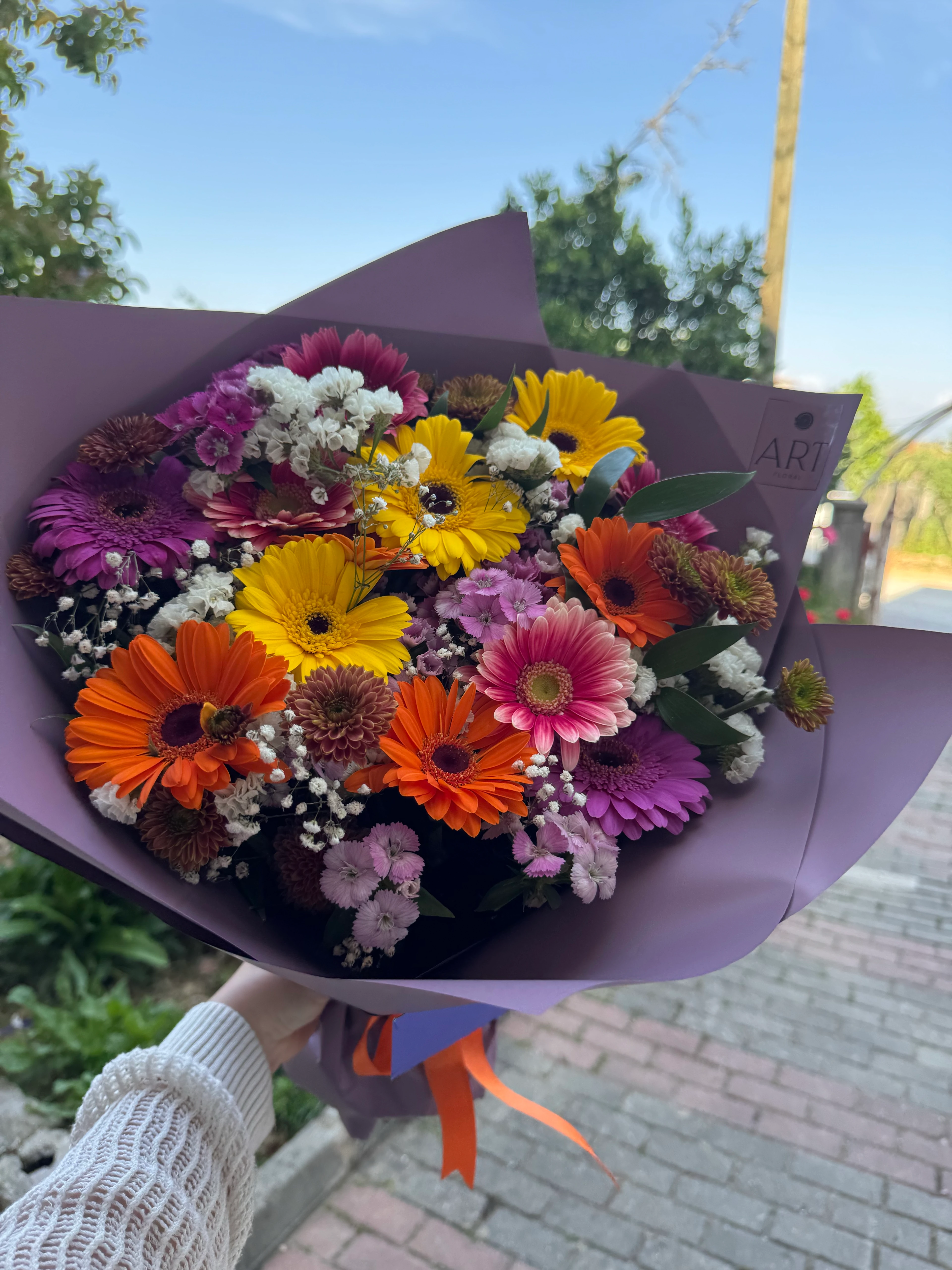 Mix Mevsim Buketi Gerbera