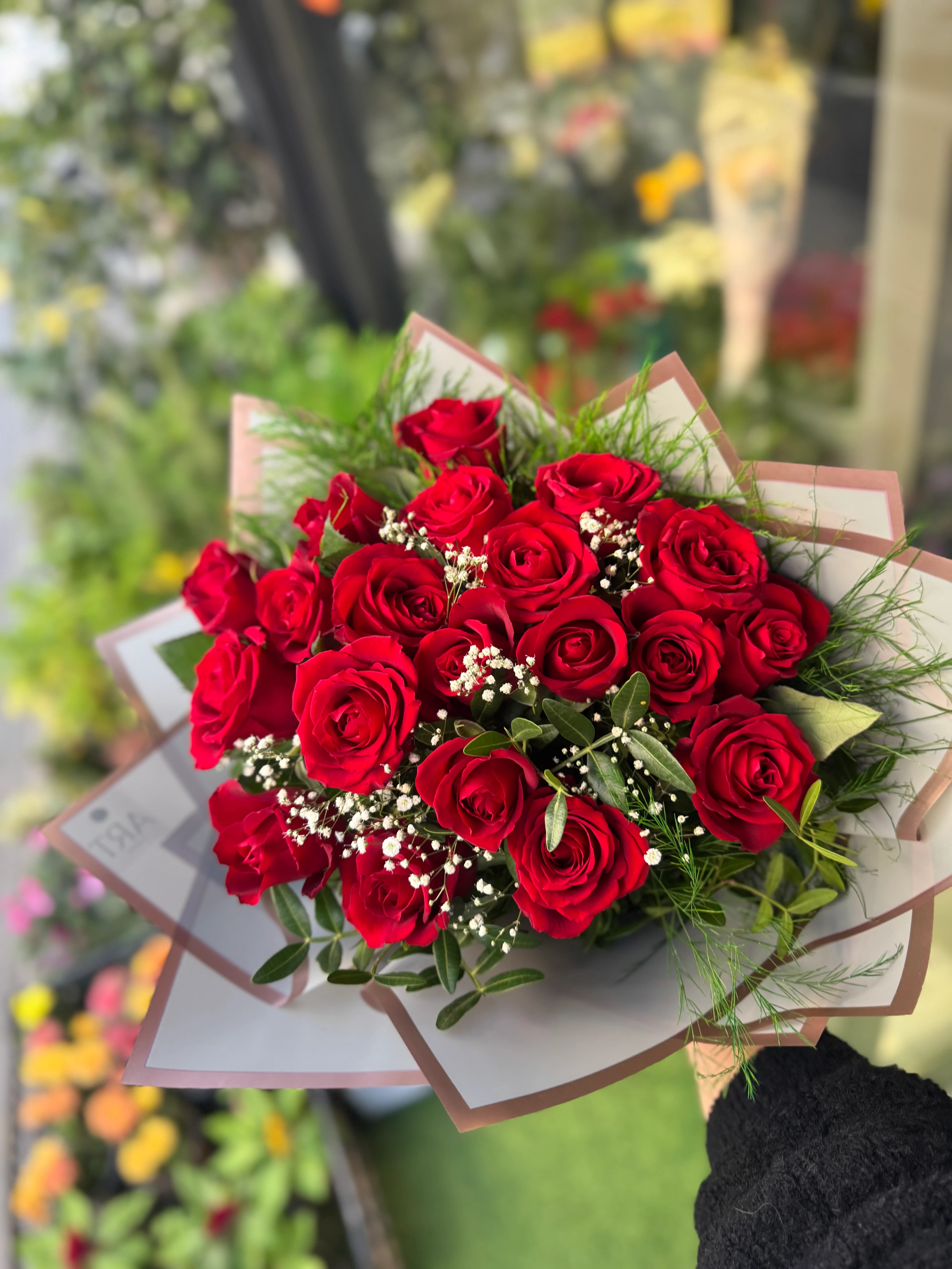 20’Li Kırmızı Gül Buketi 