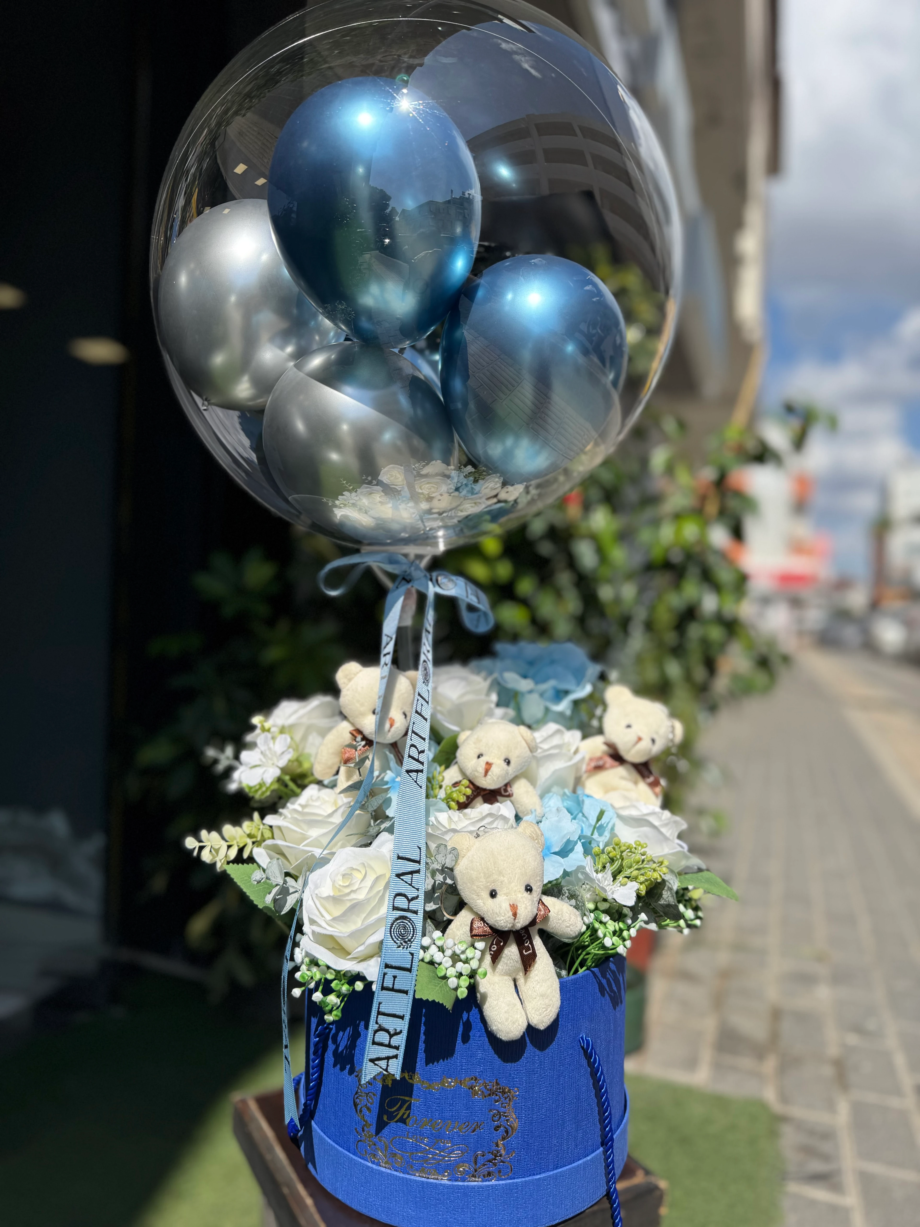 Hoşgeldin Bebek Cici Balon Mavi 