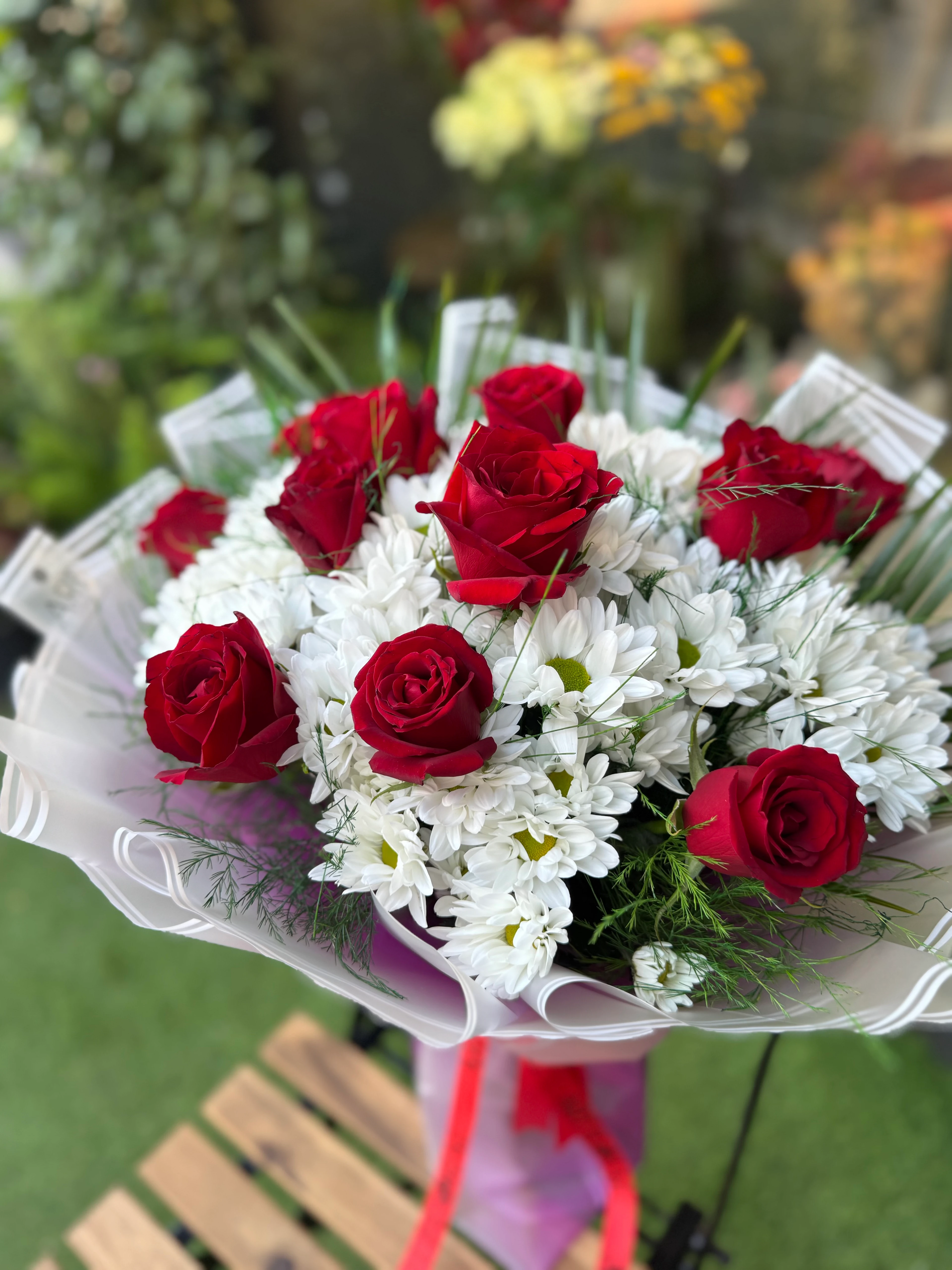 Büyük Papatya Gül Buketi 