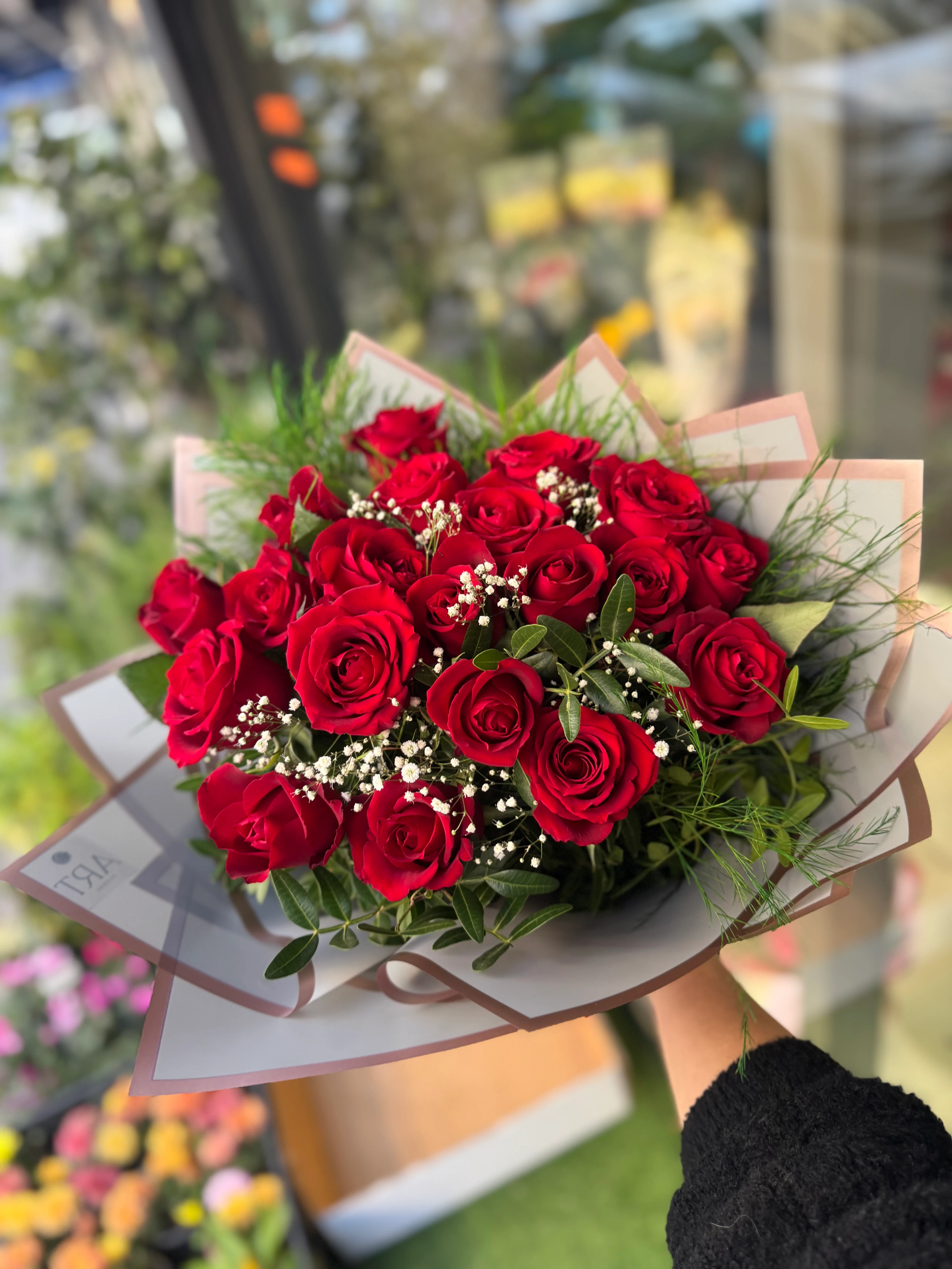 20’Li Kırmızı Gül Buketi 