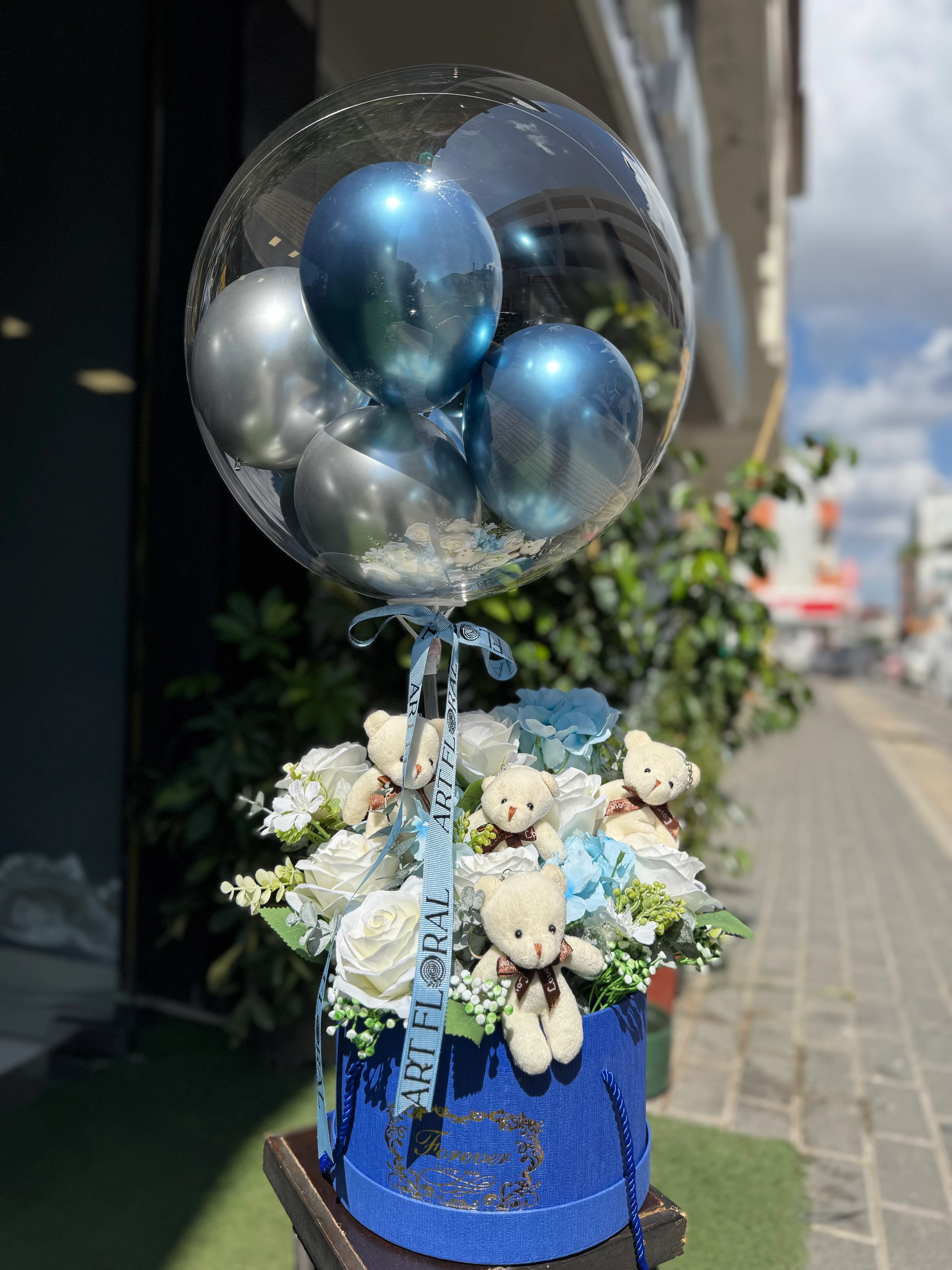 Hoşgeldin Bebek Cici Balon Mavi 