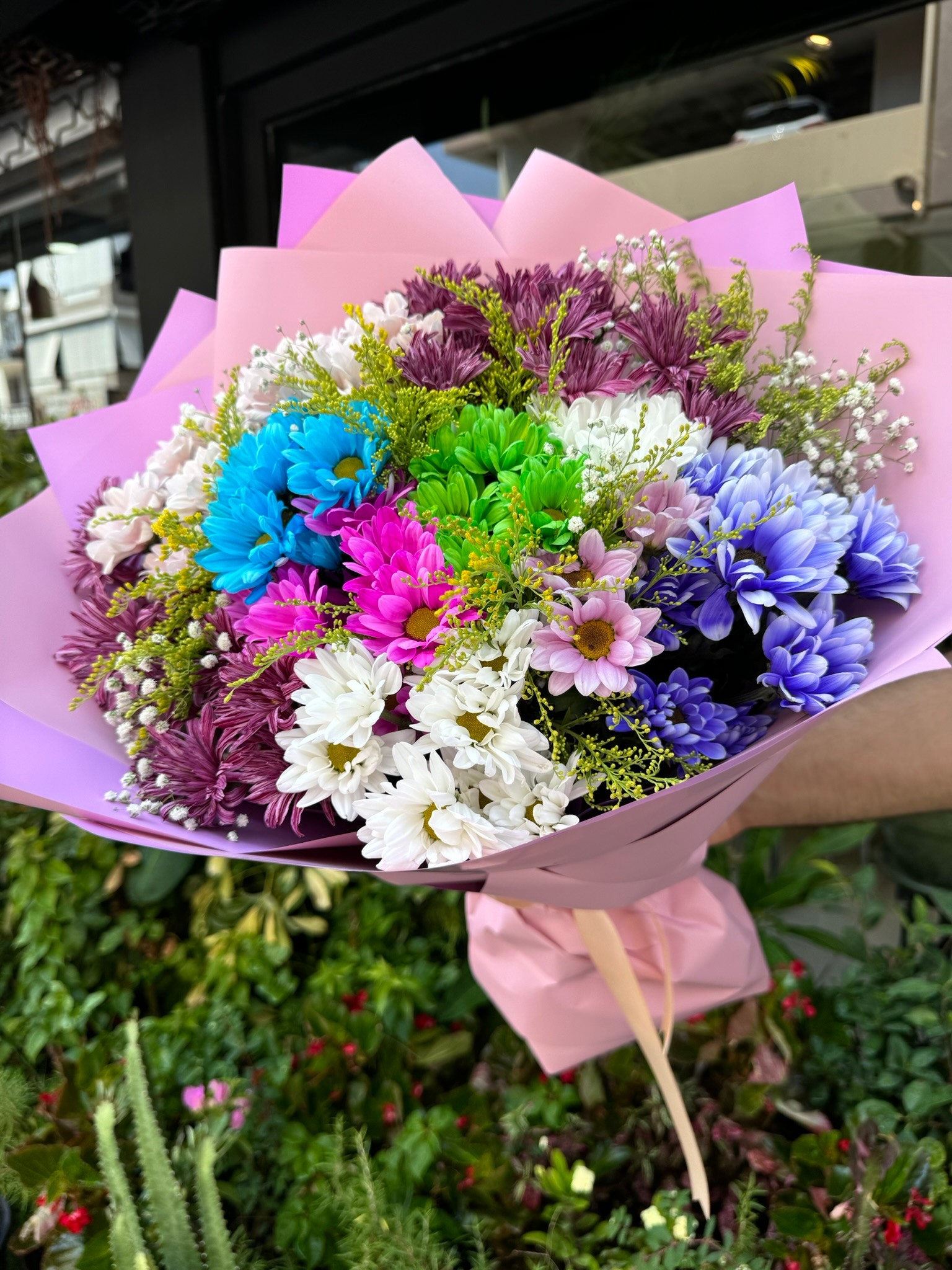 Blume Renkli Papatya Buketi