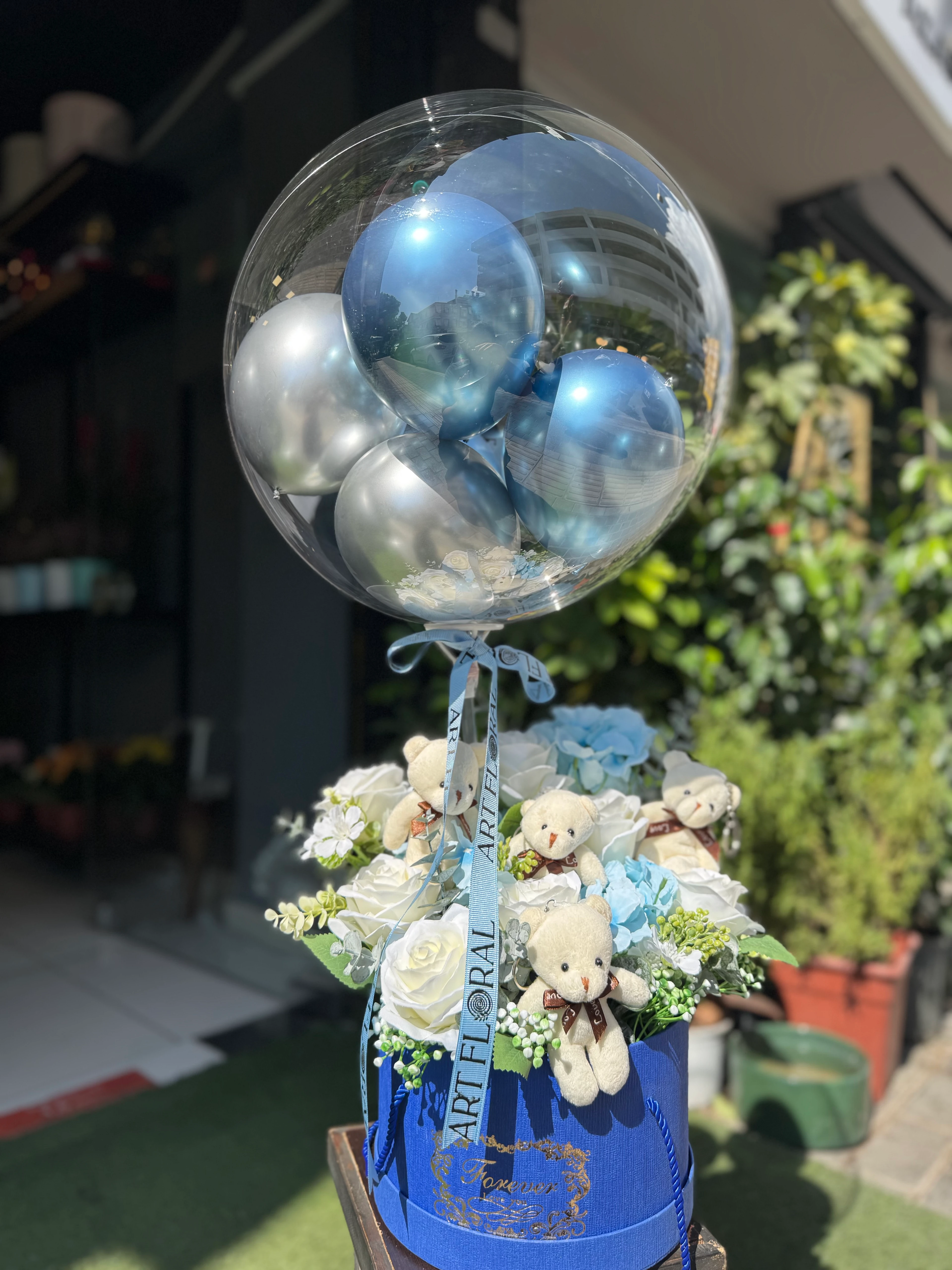 Hoşgeldin Bebek Cici Balon Mavi 