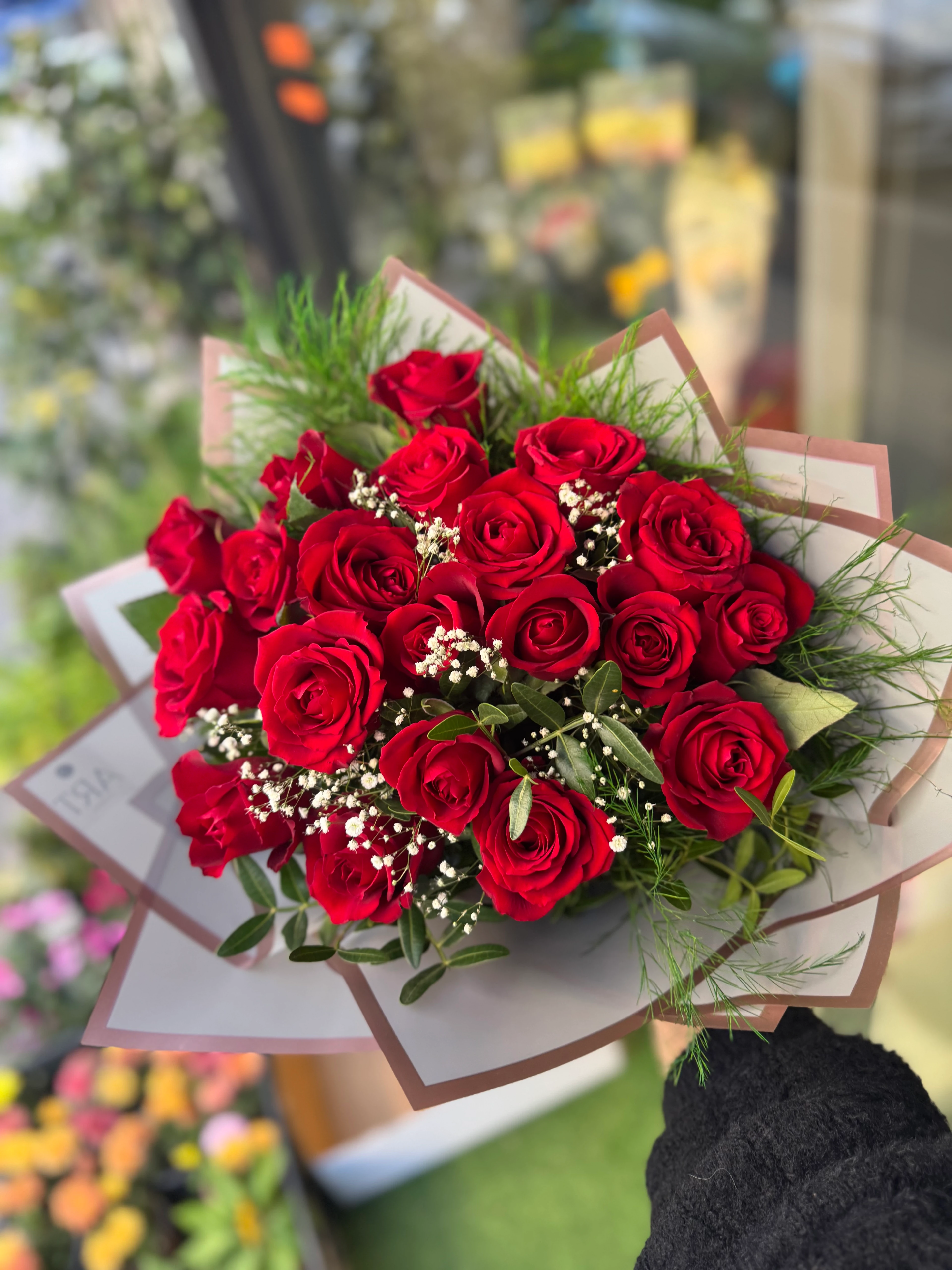 20’Li Kırmızı Gül Buketi 