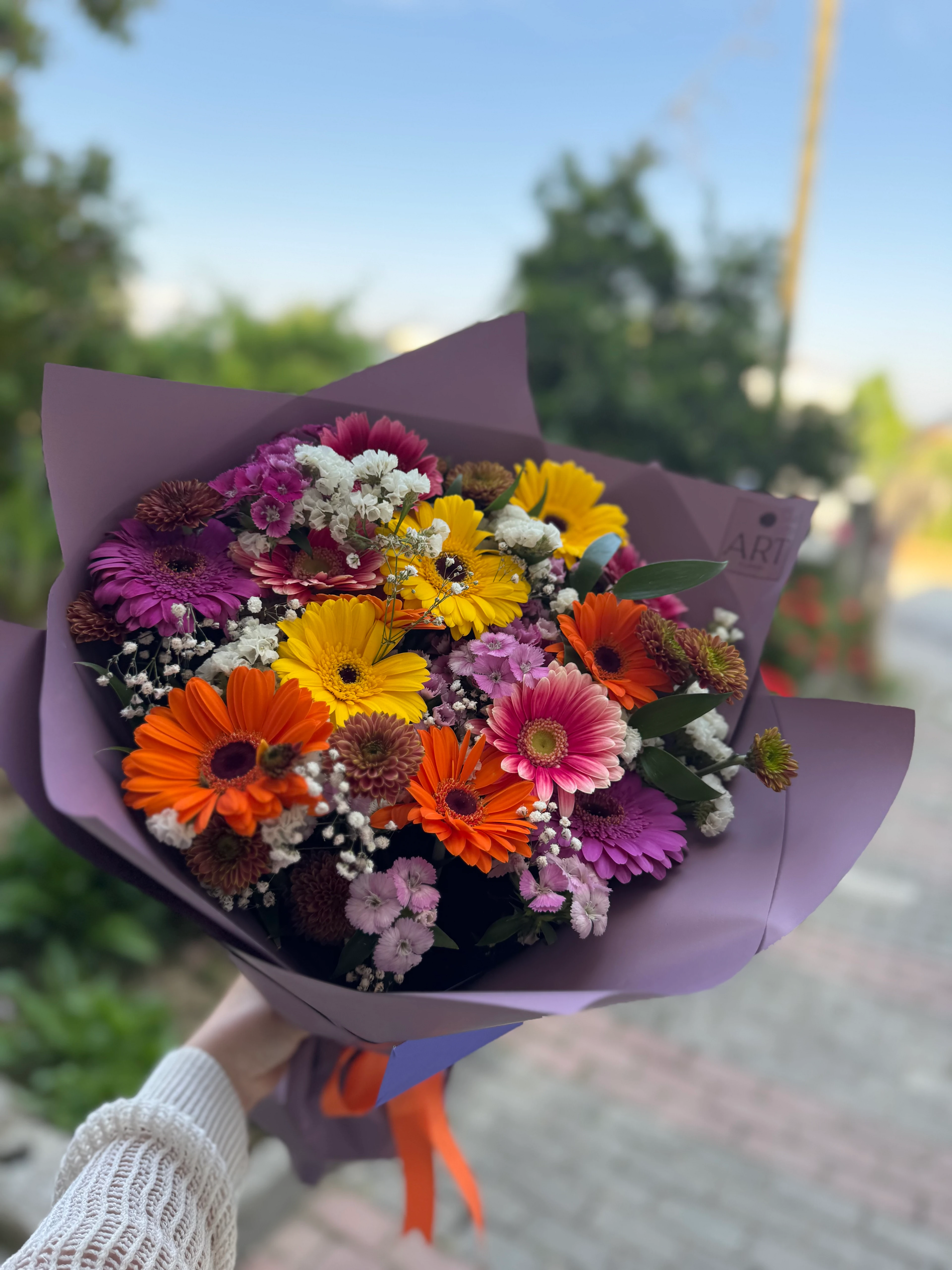 Mix Mevsim Buketi Gerbera