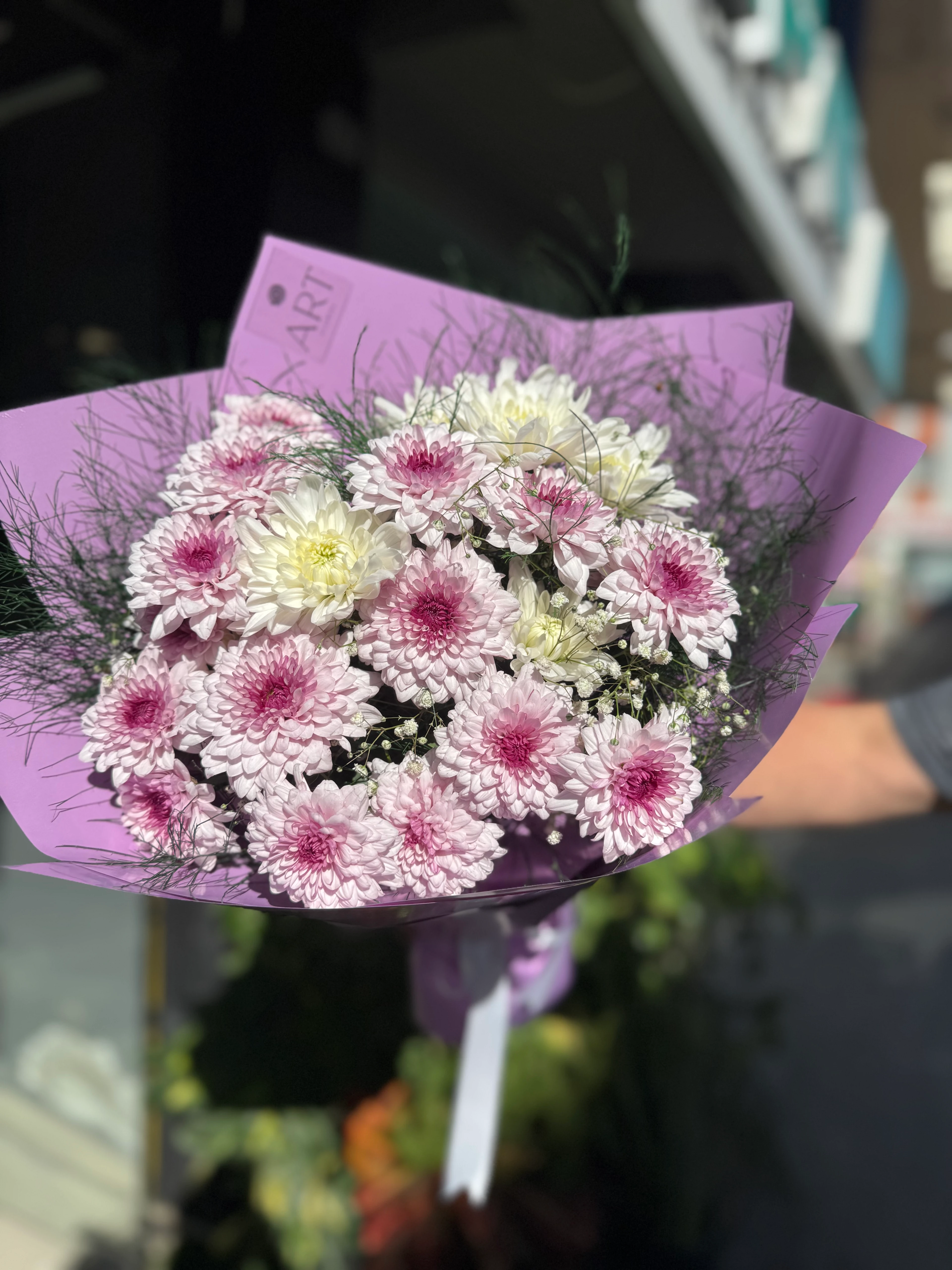 Pembe Kasımpatı Buketi 