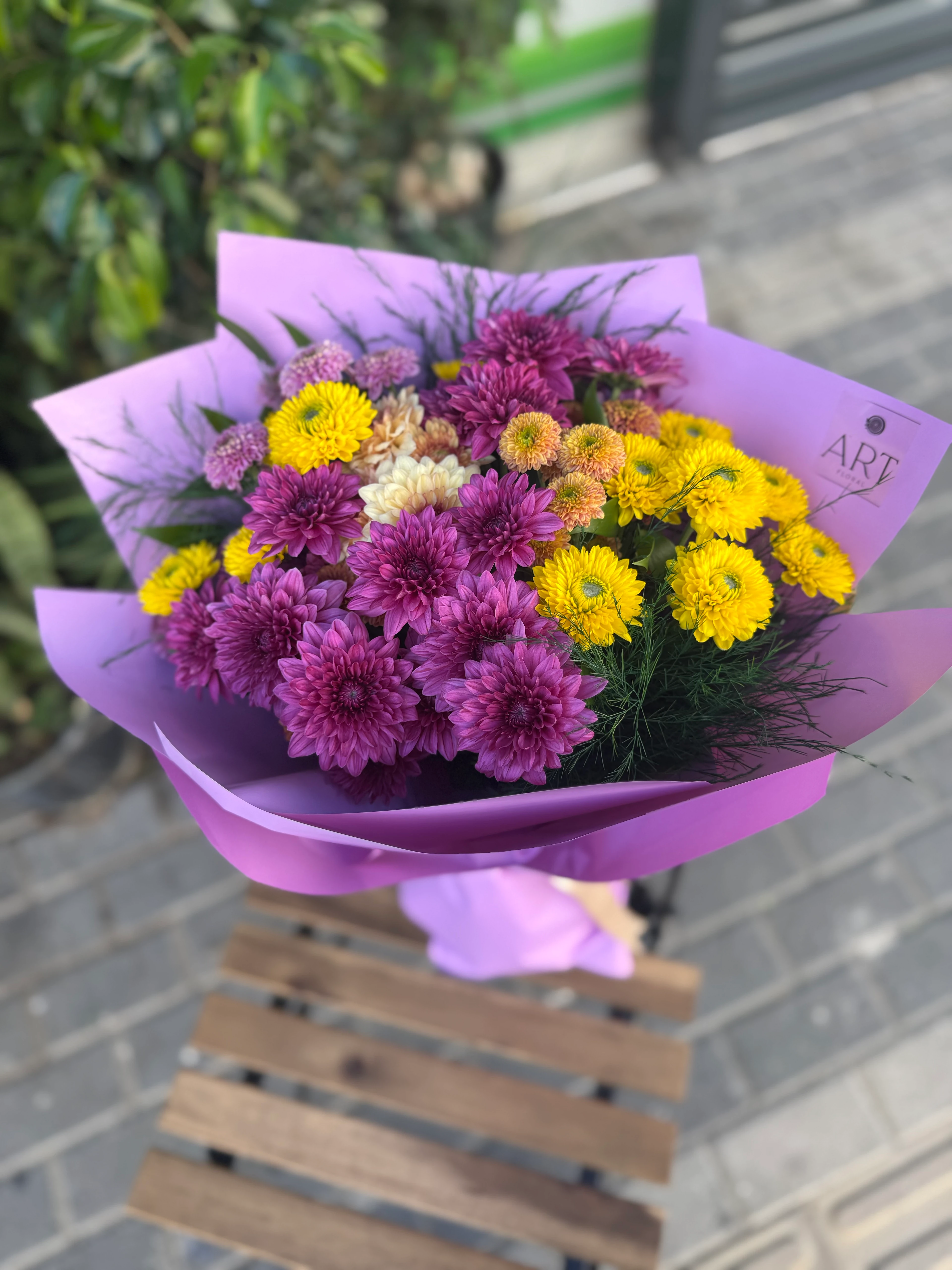 Karışık Kasımpatı Buketi 