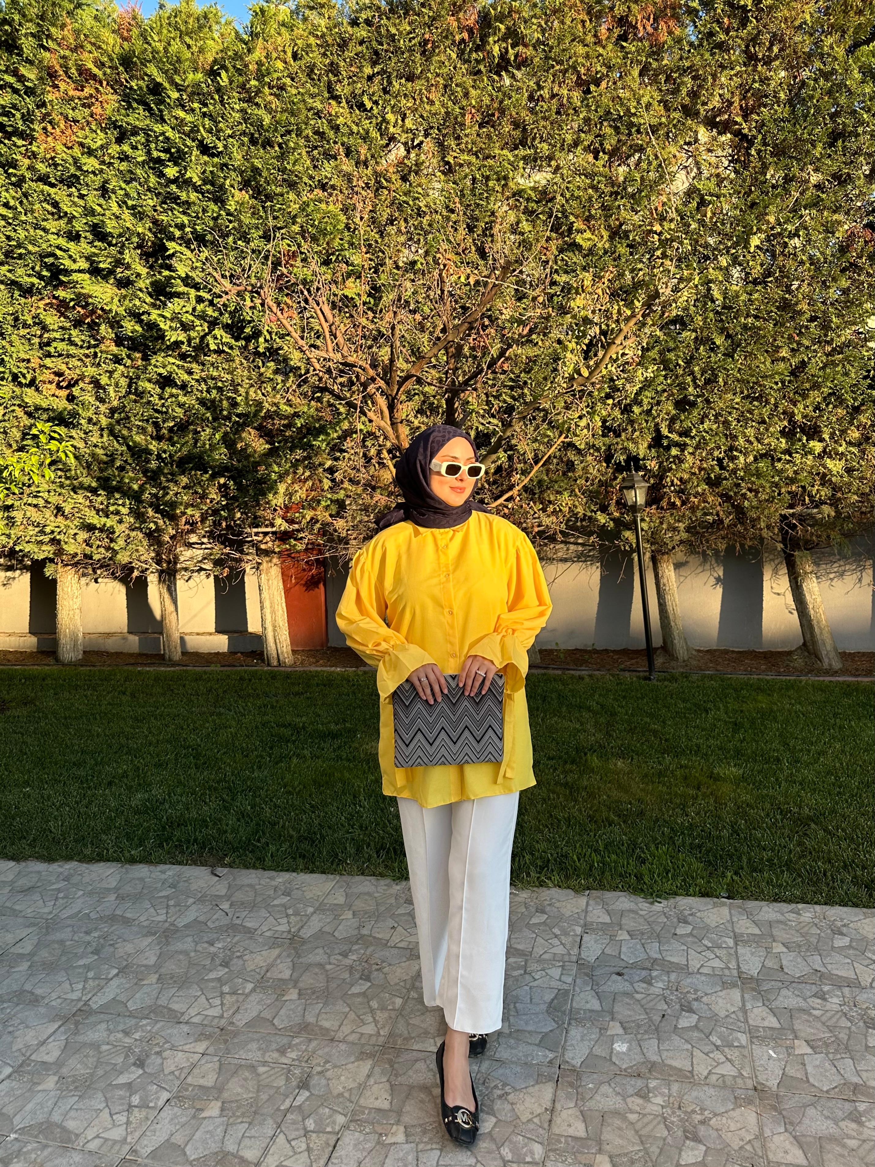 Bloom Gömlek Sarı