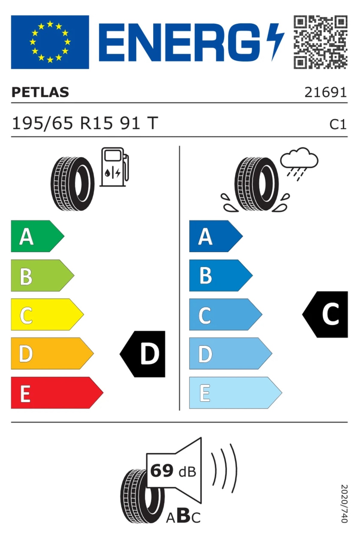 195/65R15 91T Elegant PT311