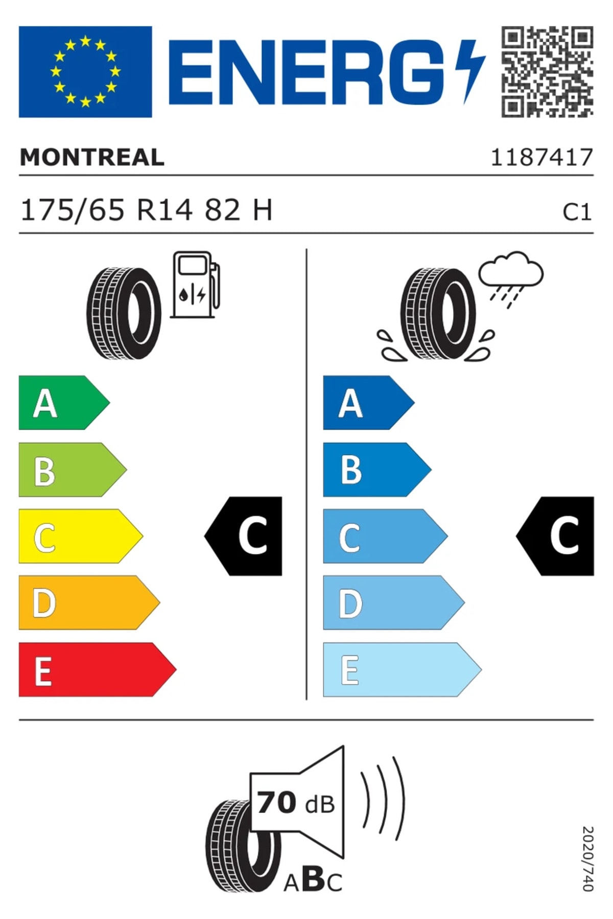 175/65R14 82H Eco 2