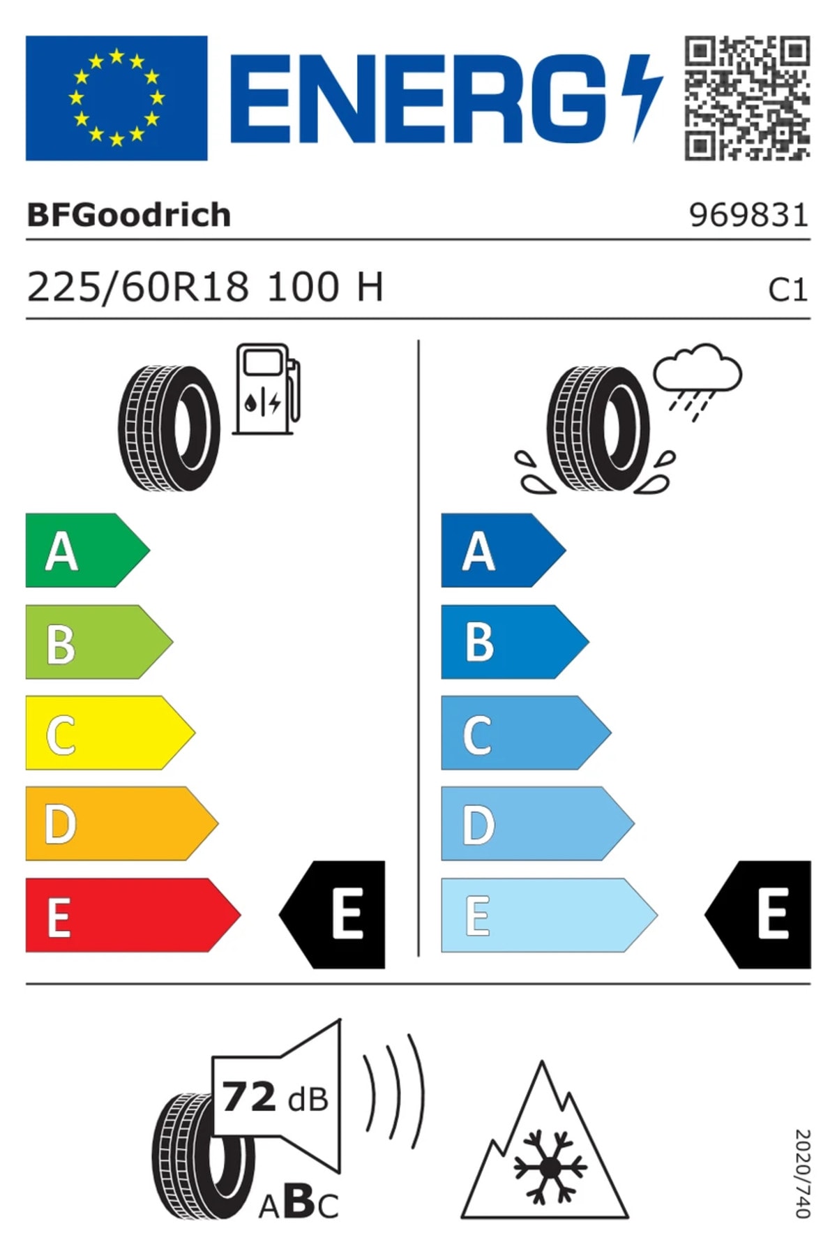 225/60R18 100H Trail-Terrain T/A