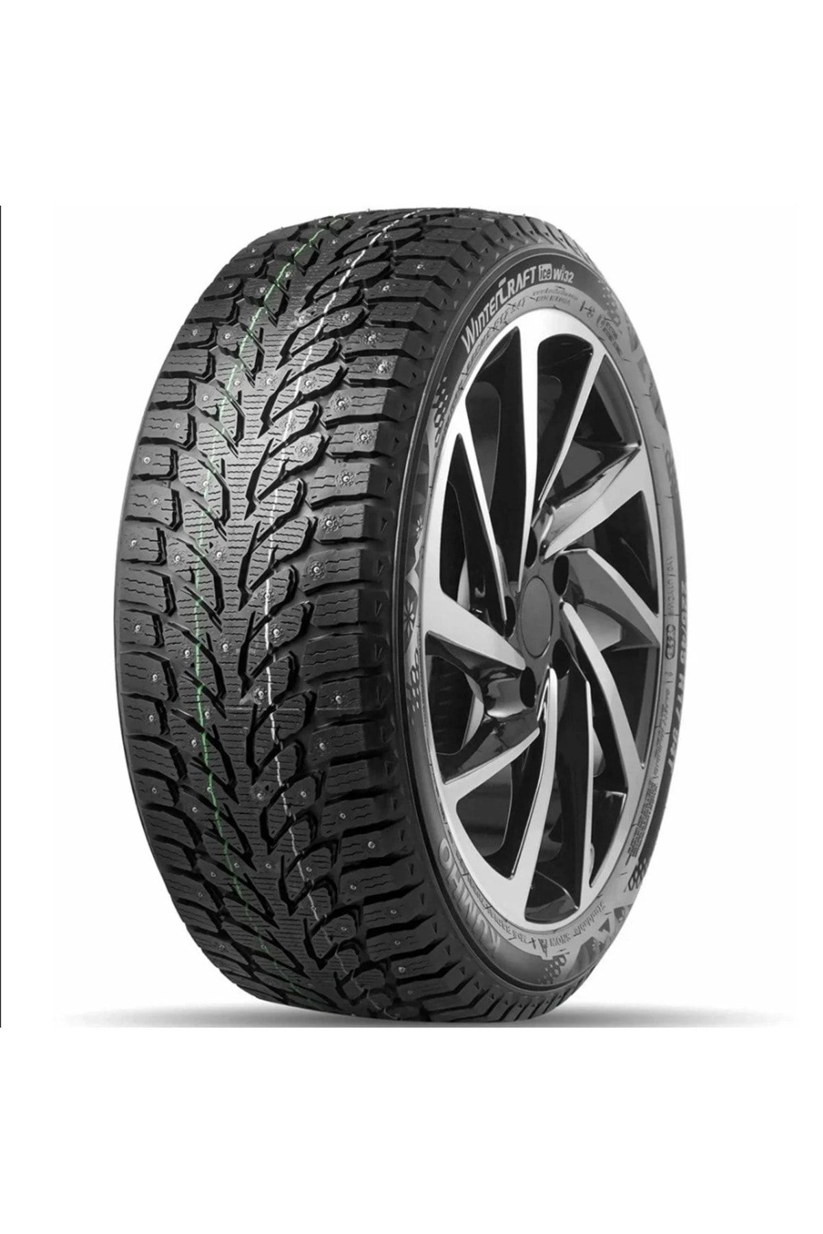 165/65R14 79T WİNTERCRAFT ICE Wİ32 (ÇİVİ DELİKLİ) KUMHO