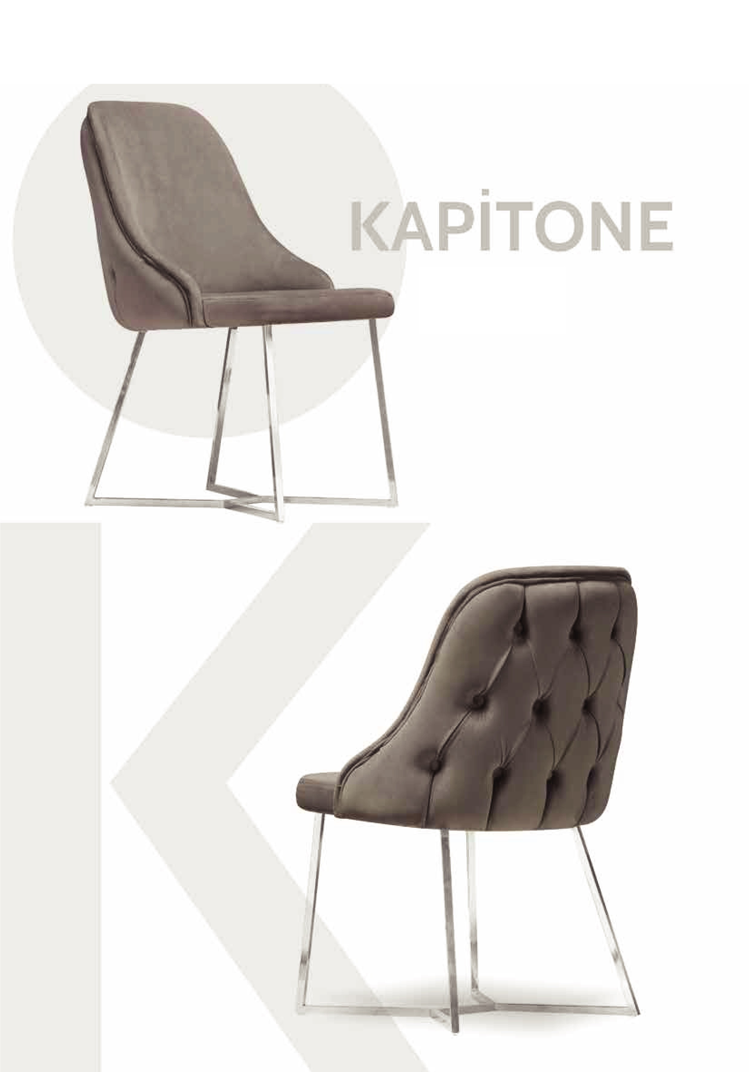 Kapitone S1006 Sandalye