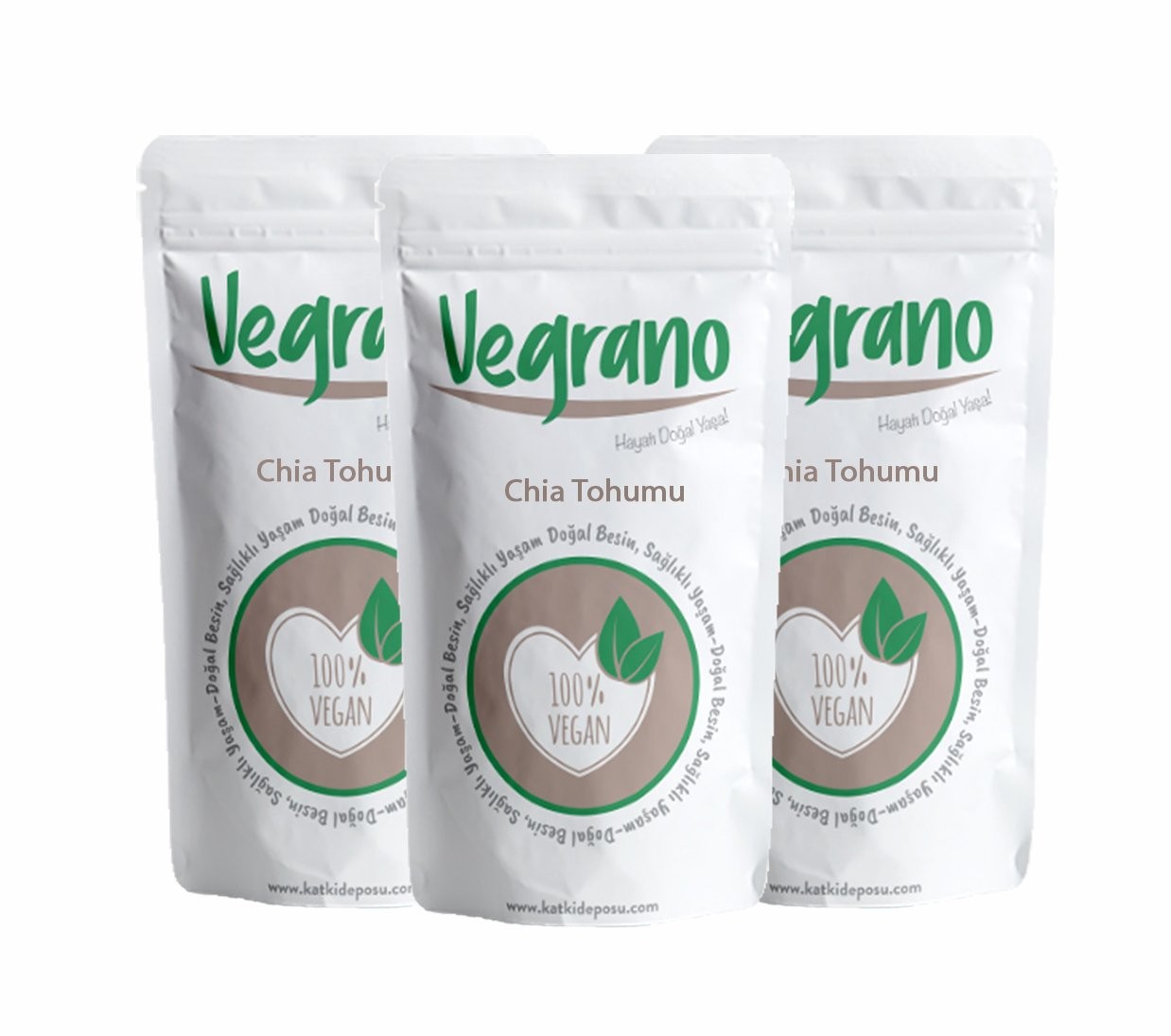 Vegrano Chia Tohumu 100 g x 3