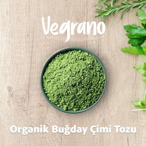 Vegrano Organik Buğday Çimi Toz