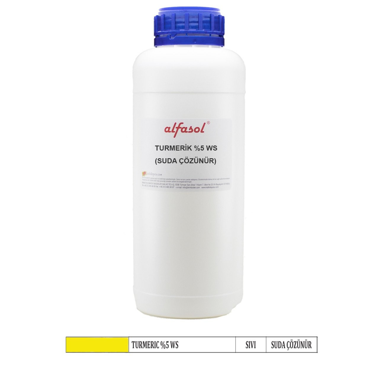 Turmerik %5 WS (Suda Çözünür)
