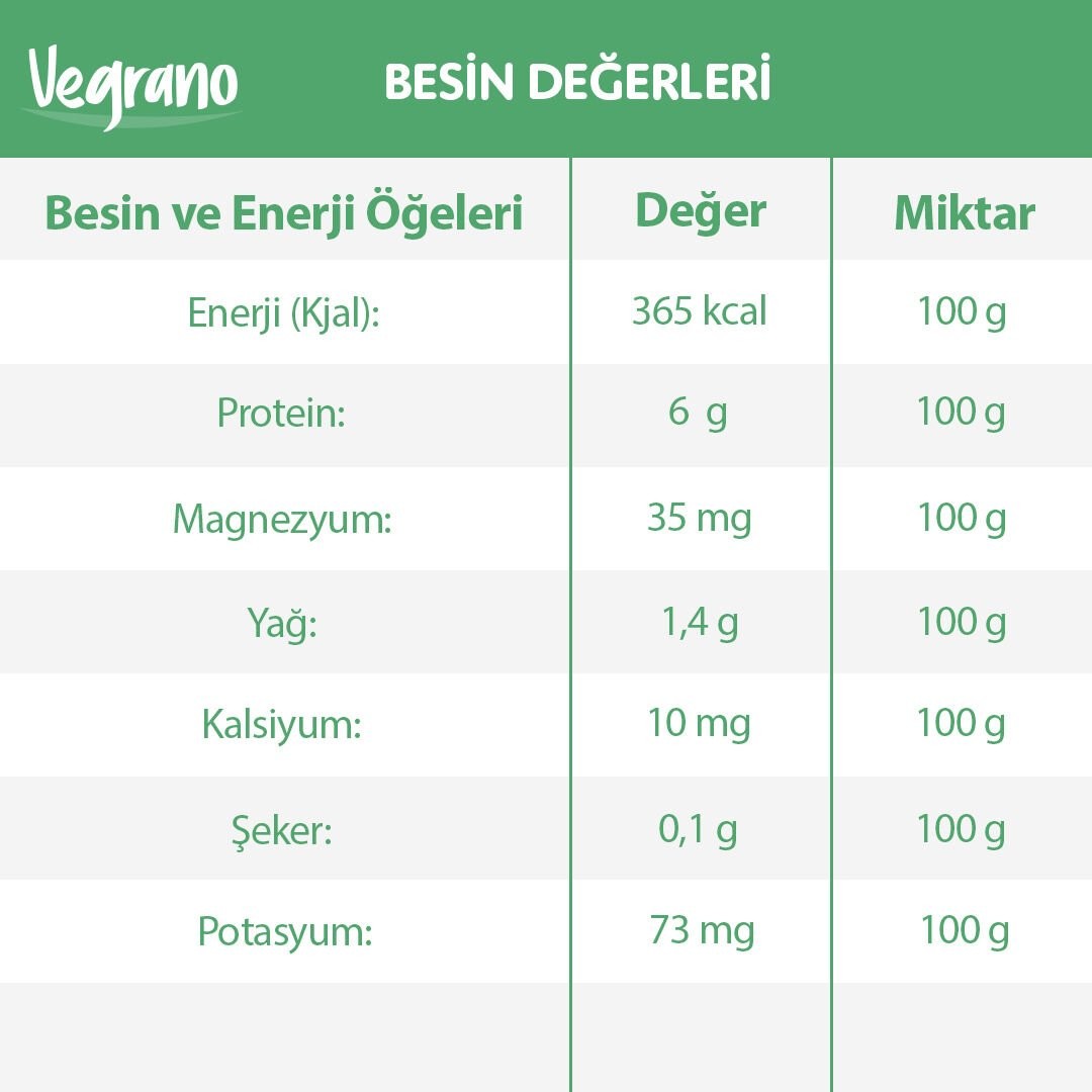 Vegrano Glutensiz Pirinç Unu