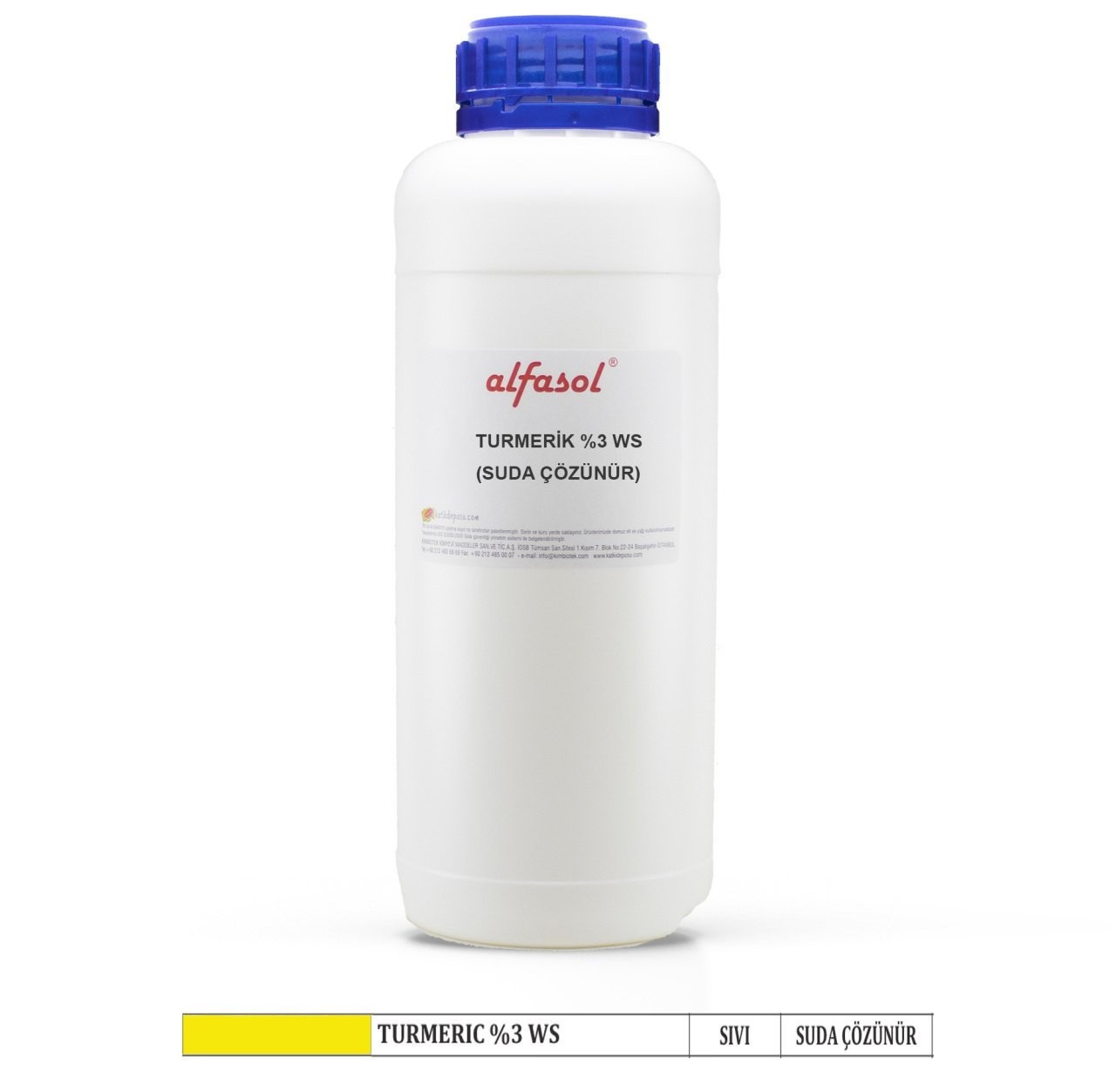 Turmerik %3 WS (Suda Çözünür)