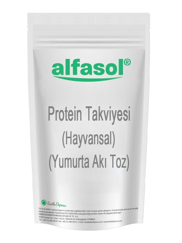 Protein Takviyesi (Hayvansal) (Yumurta Akı Protein)