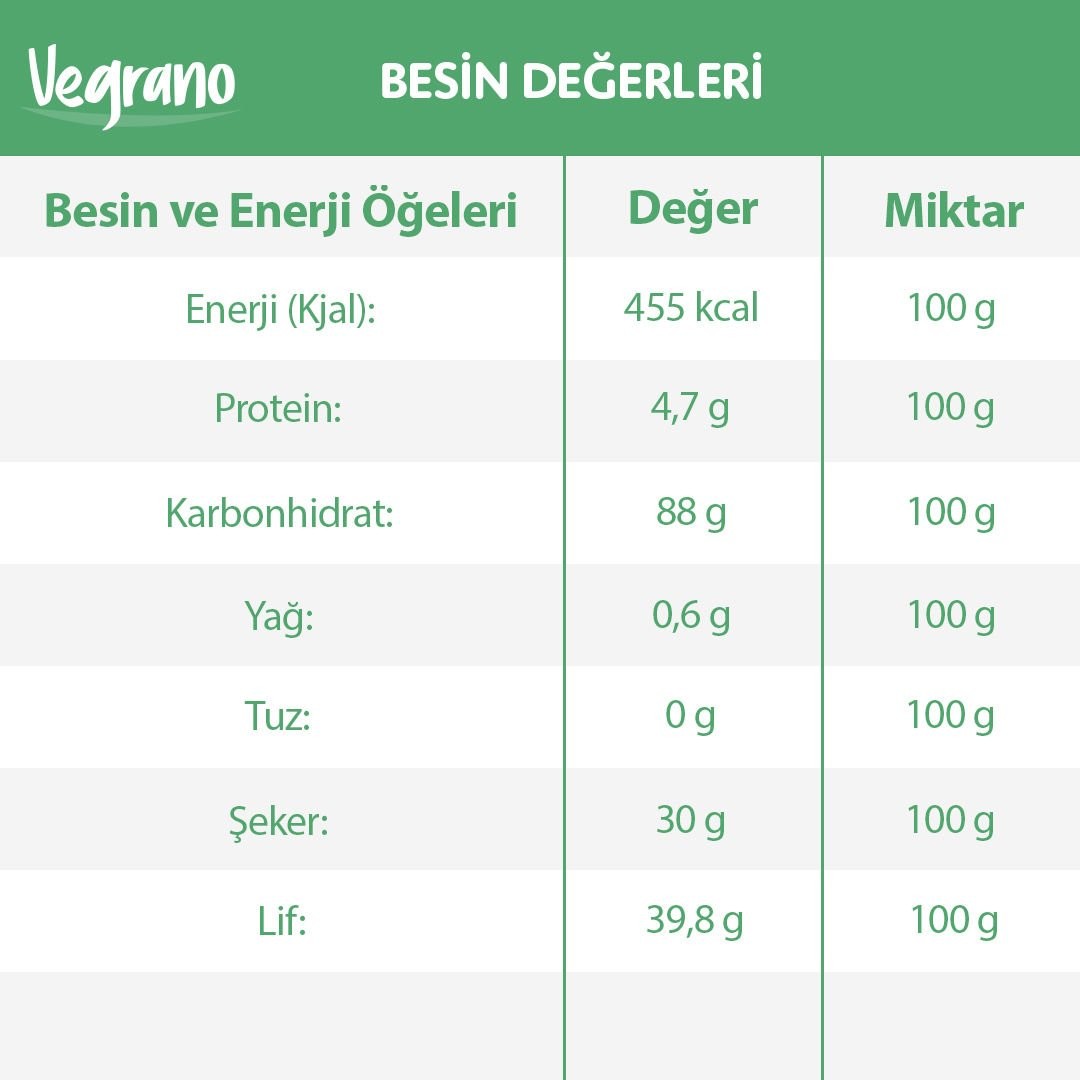 Vegrano Organik Keçiboynuzu Unu