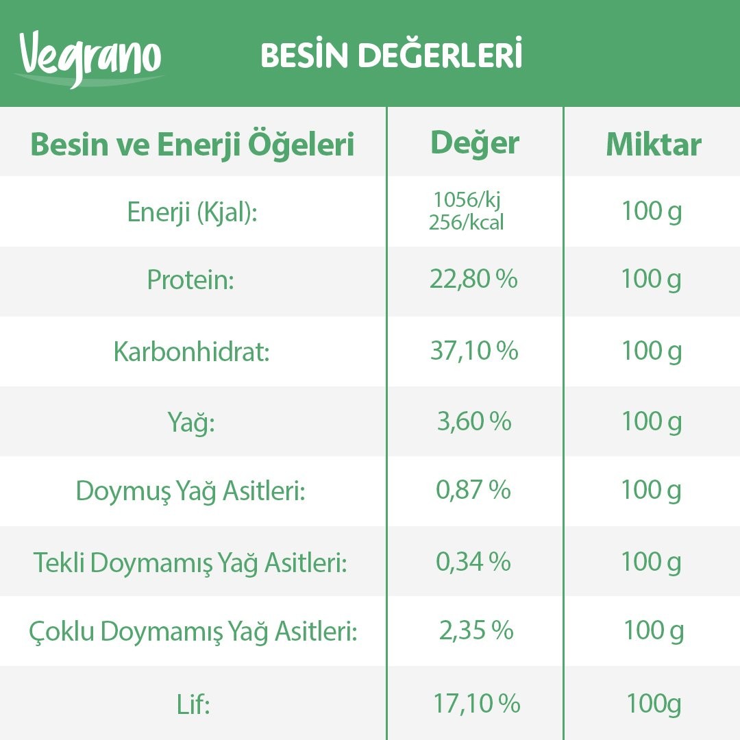 Vegrano Organik Buğday Çimi Toz