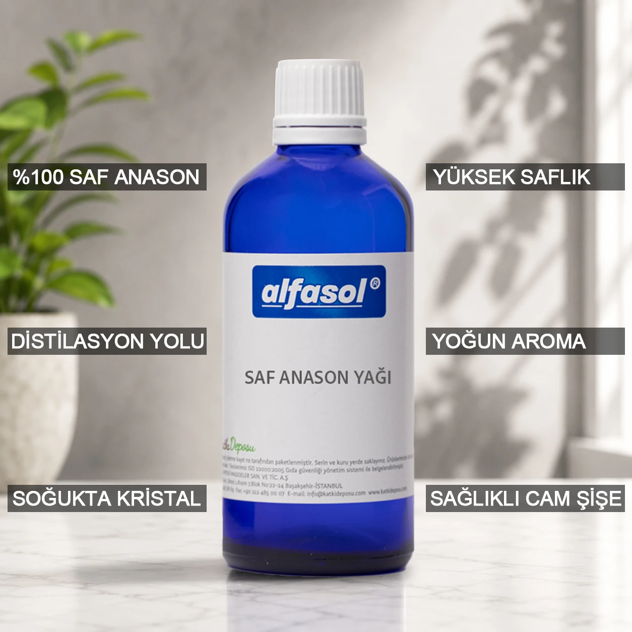 Alfasol Saf Anason Yağı | Kalitenin Adresi.