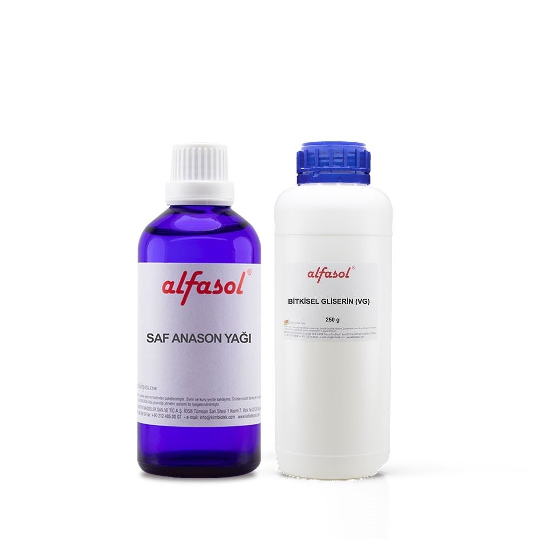 Alfasol Anason Yağı + Gliserin Seti