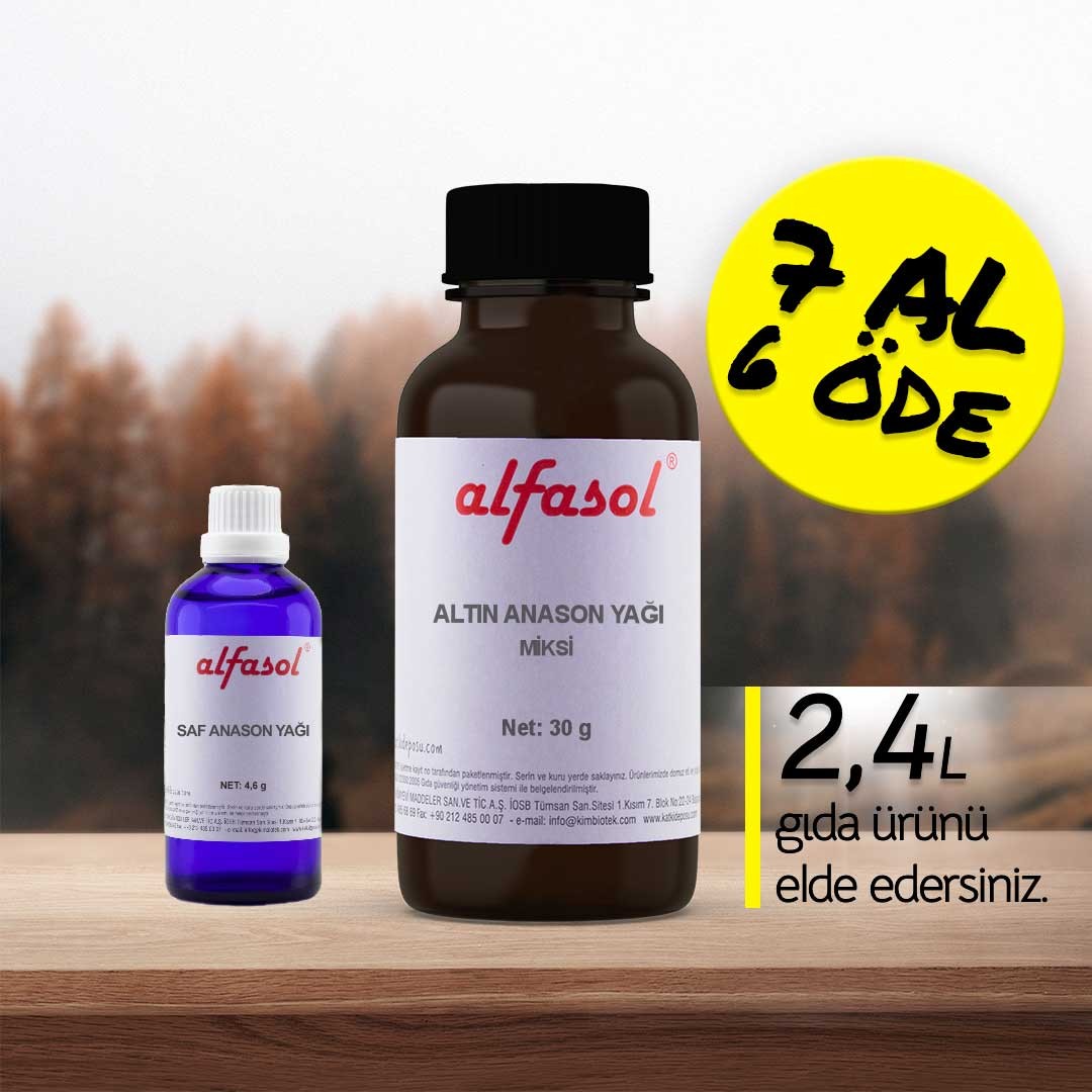 Altın Anason Yağı Miksi (7 Al 6 Öde)