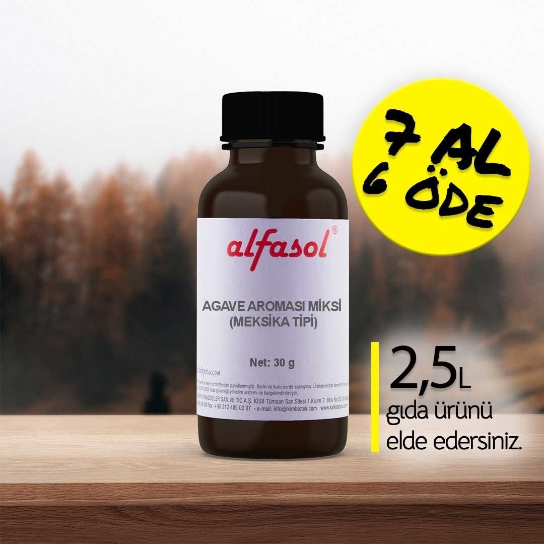 Alfasol Agave Aroması (Meksika Tipi) (7 Al 6 Öde)