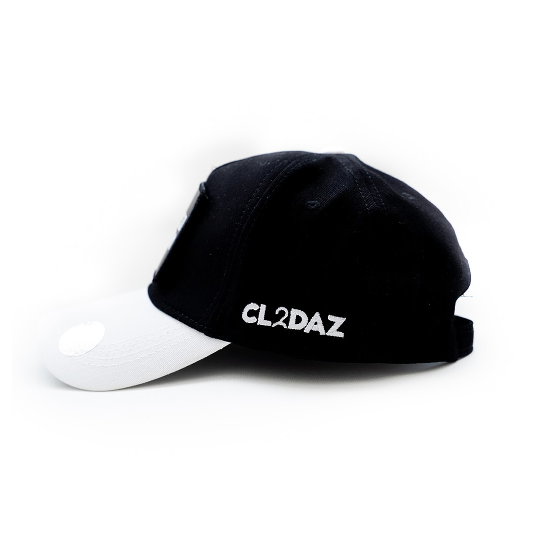 Siyah Beyaz Clodaz Şapka