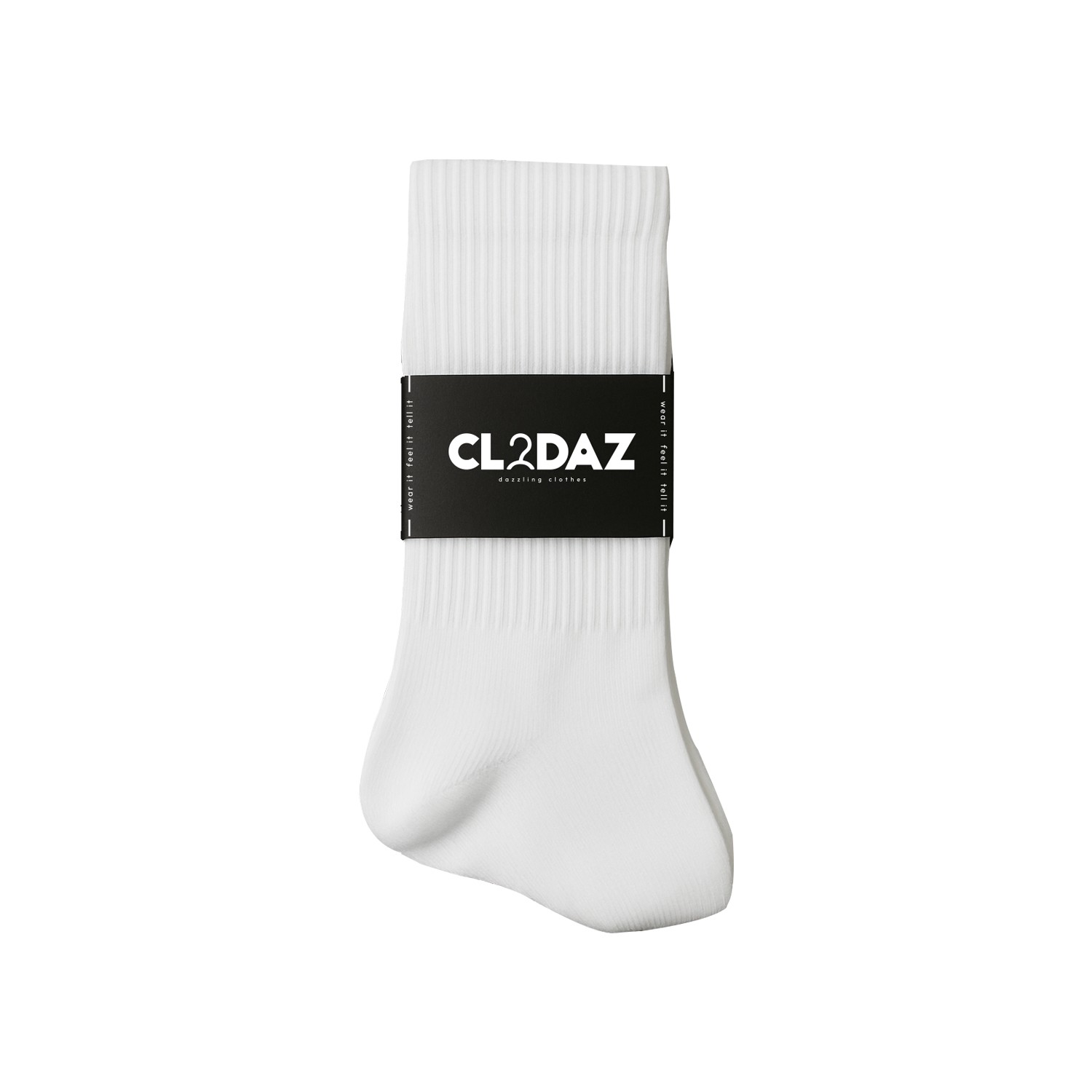 Beyaz Clodaz Çorap
