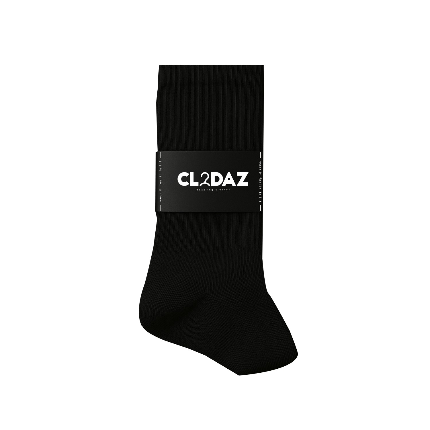 Siyah Clodaz Çorap