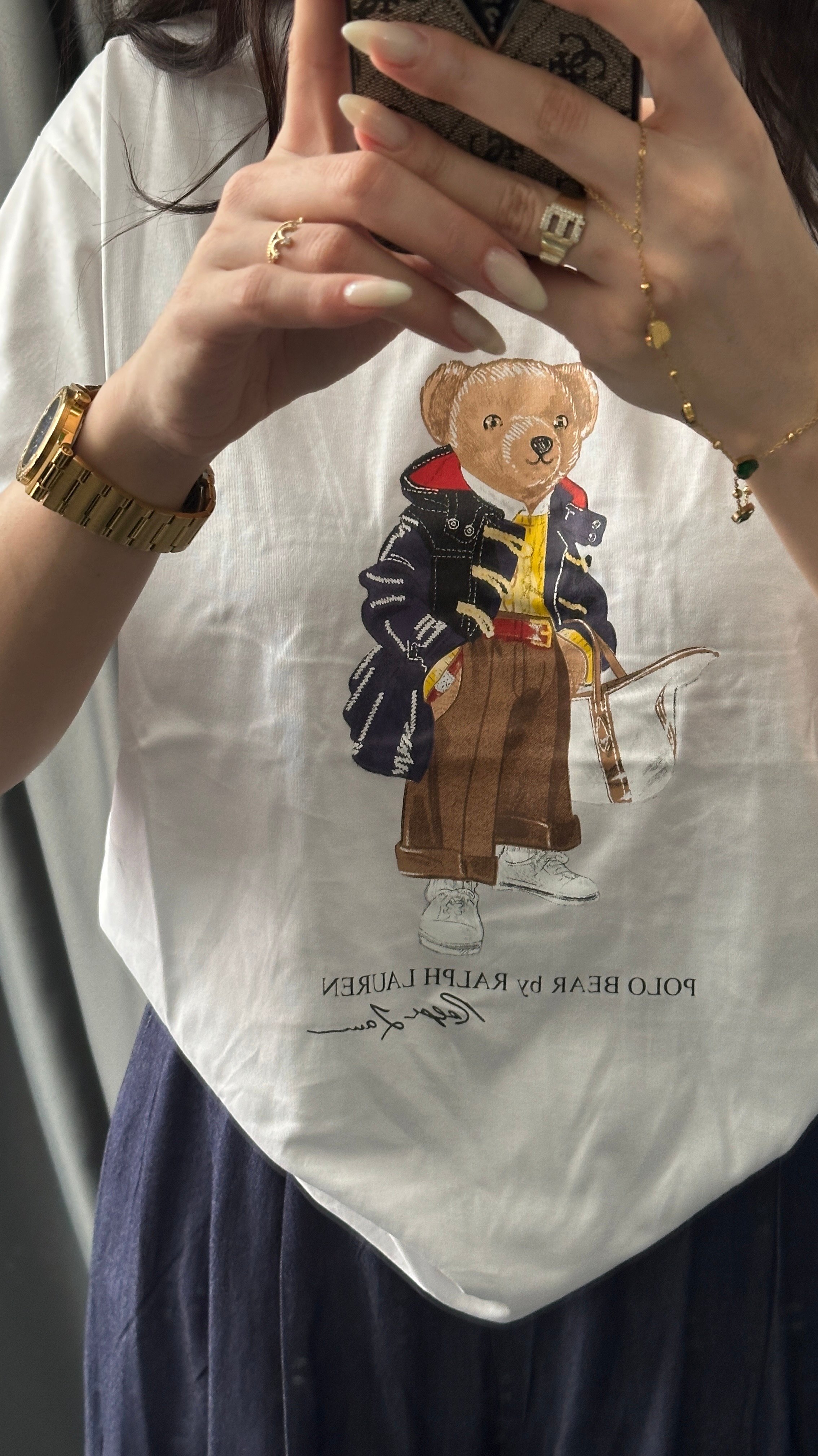 büyük ayıcıklı basic tshirt