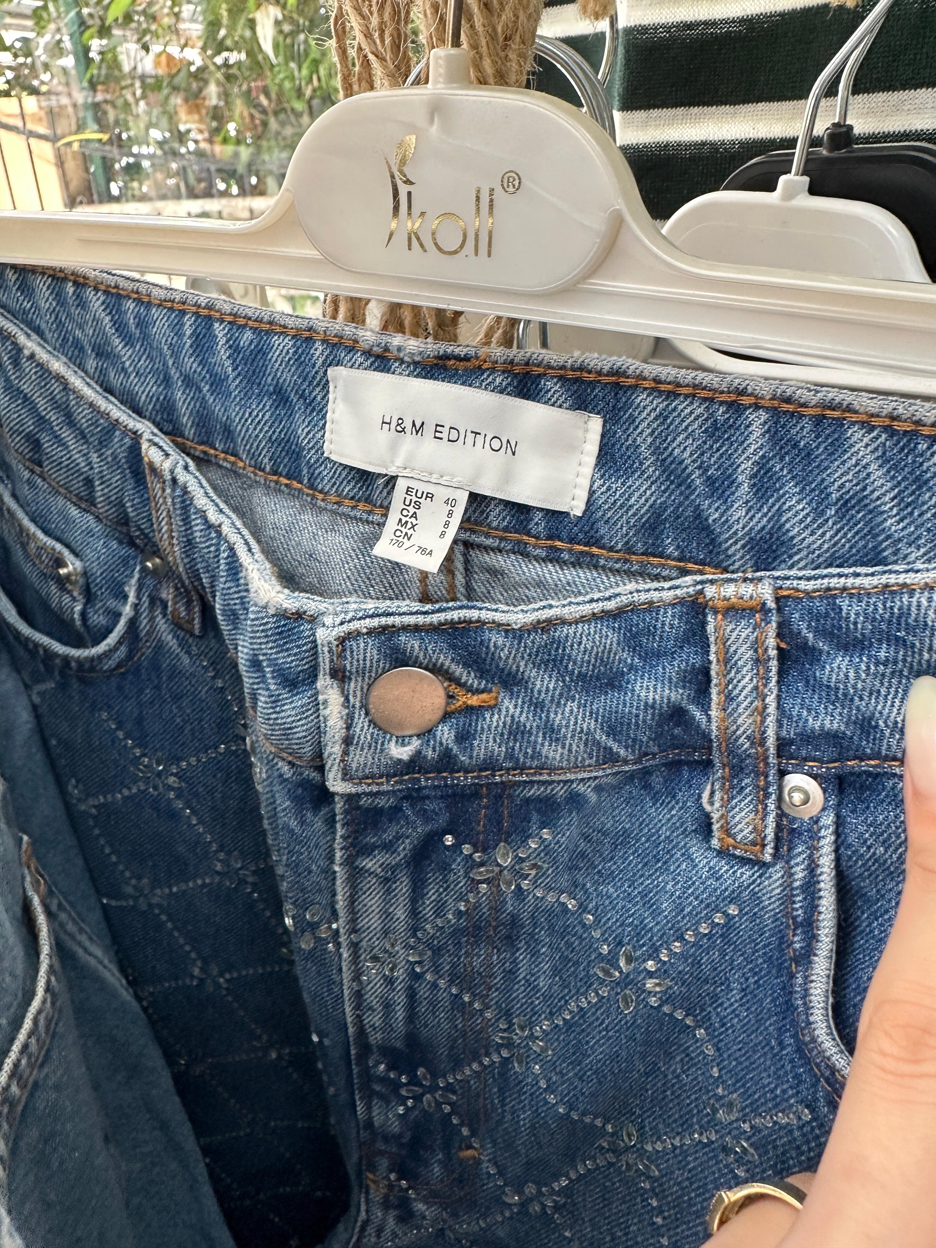 zikzak taşlı jean orj marka 