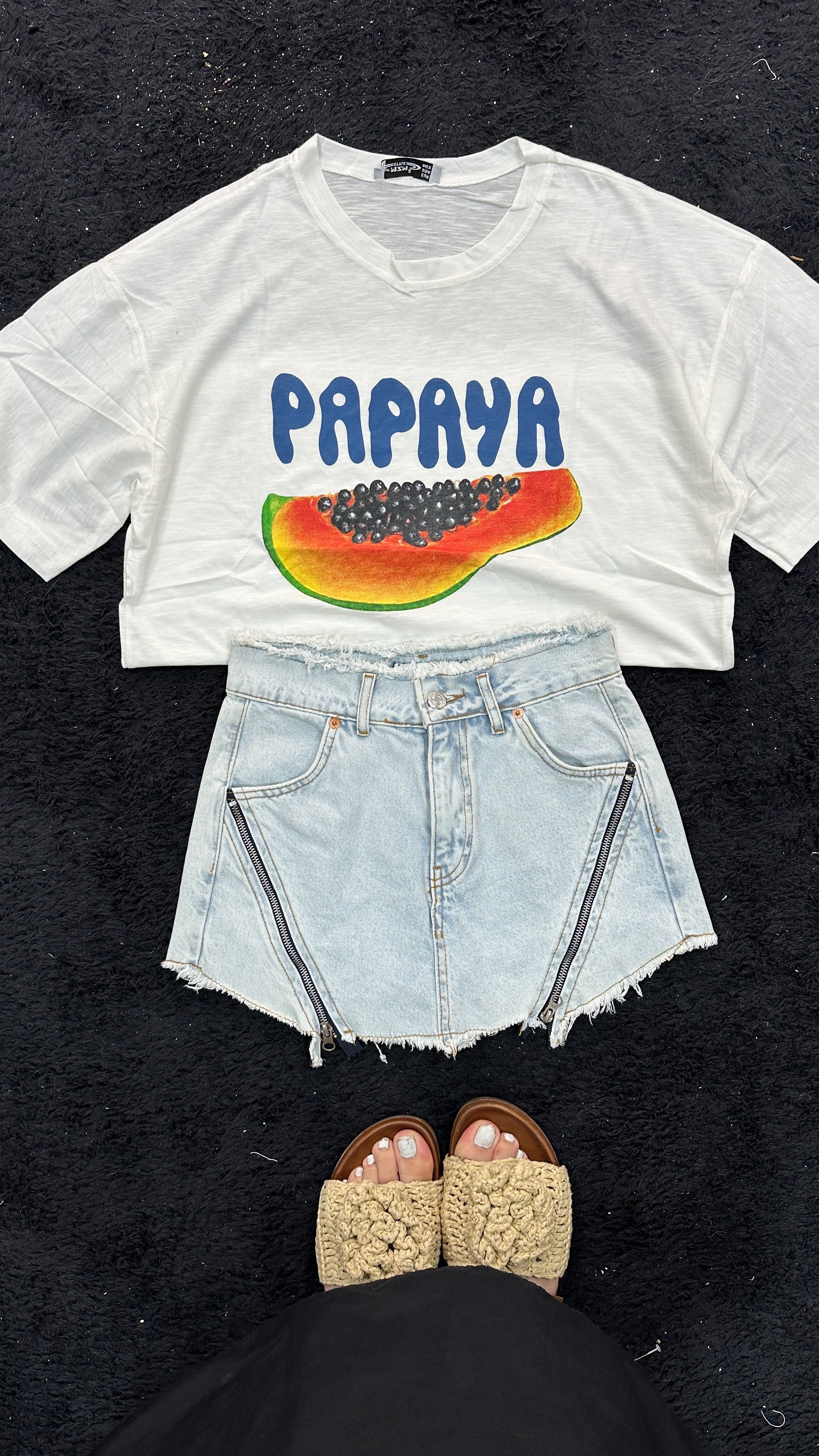 papaya tshirt 