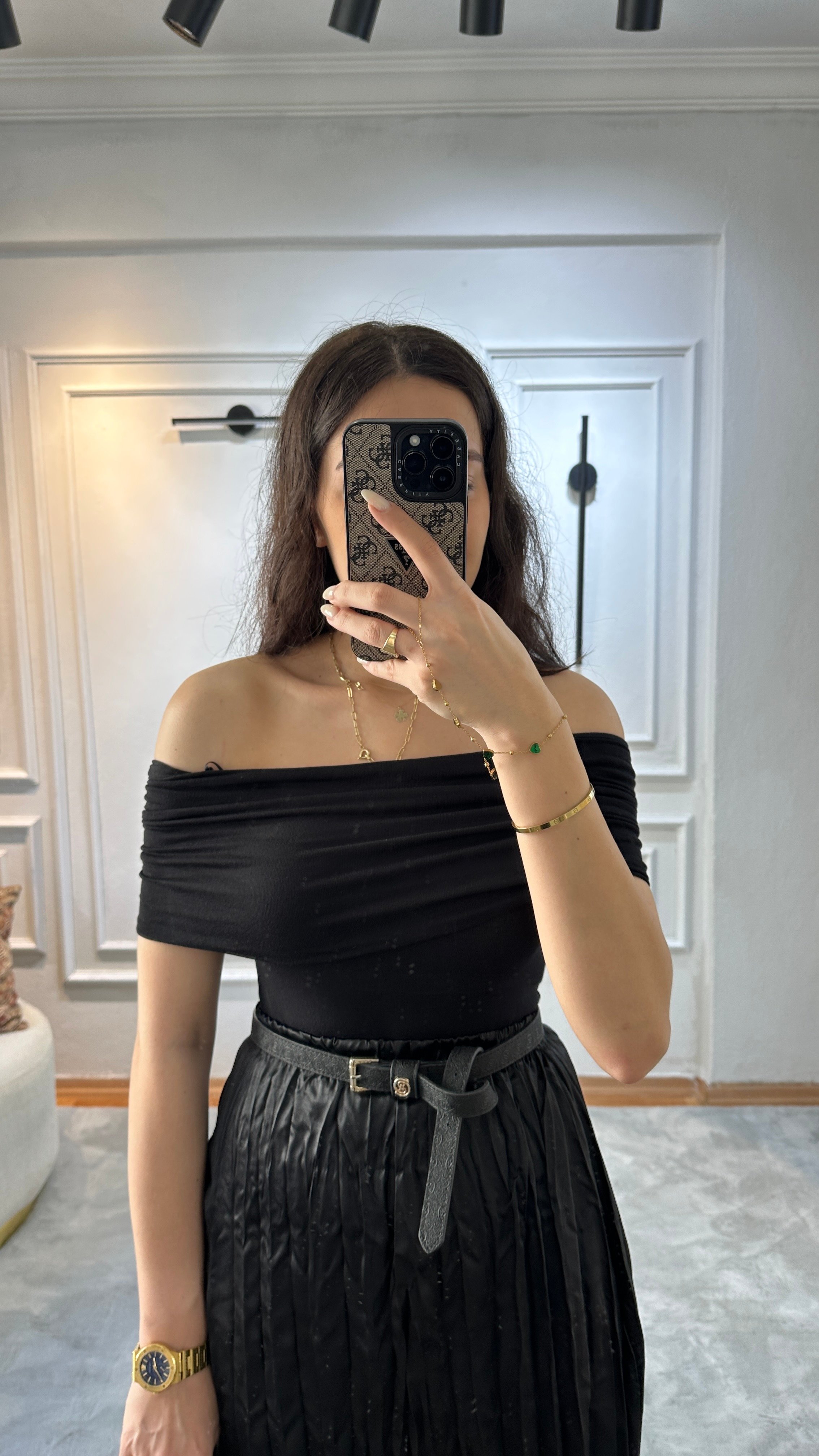 yazlık madonna yaka triko üst 