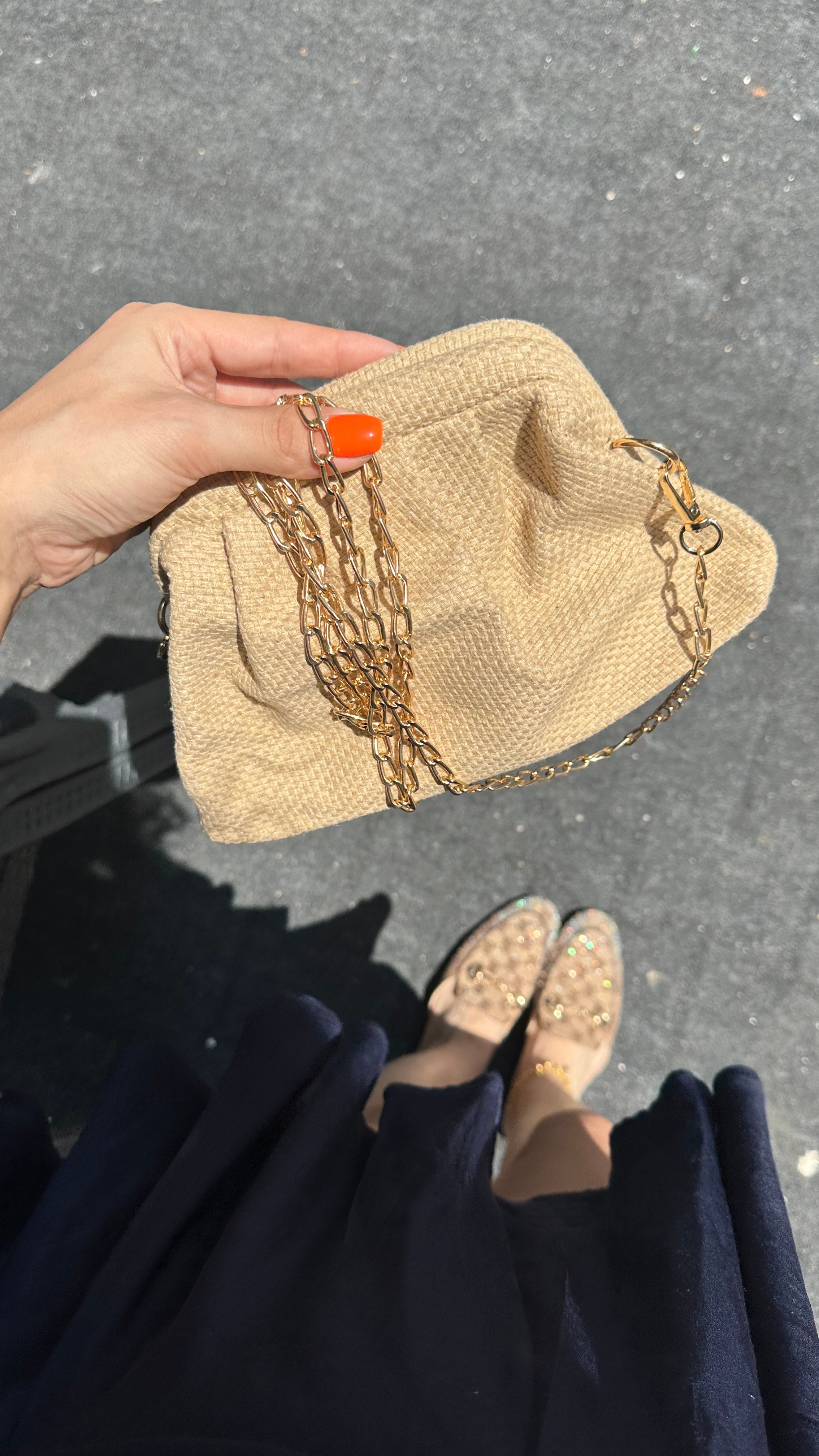 hasır clutch çanta 