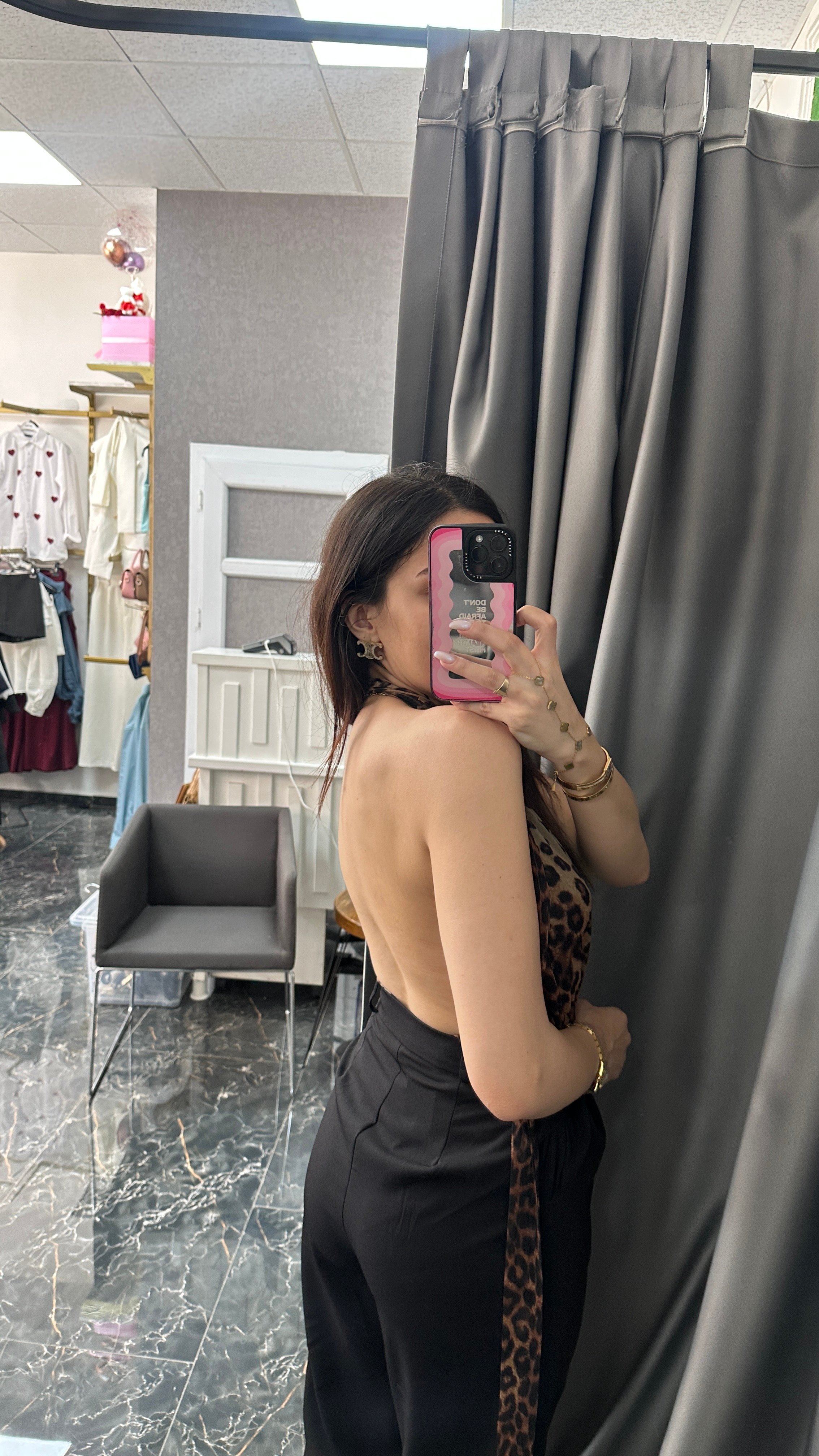leopar bodysuit