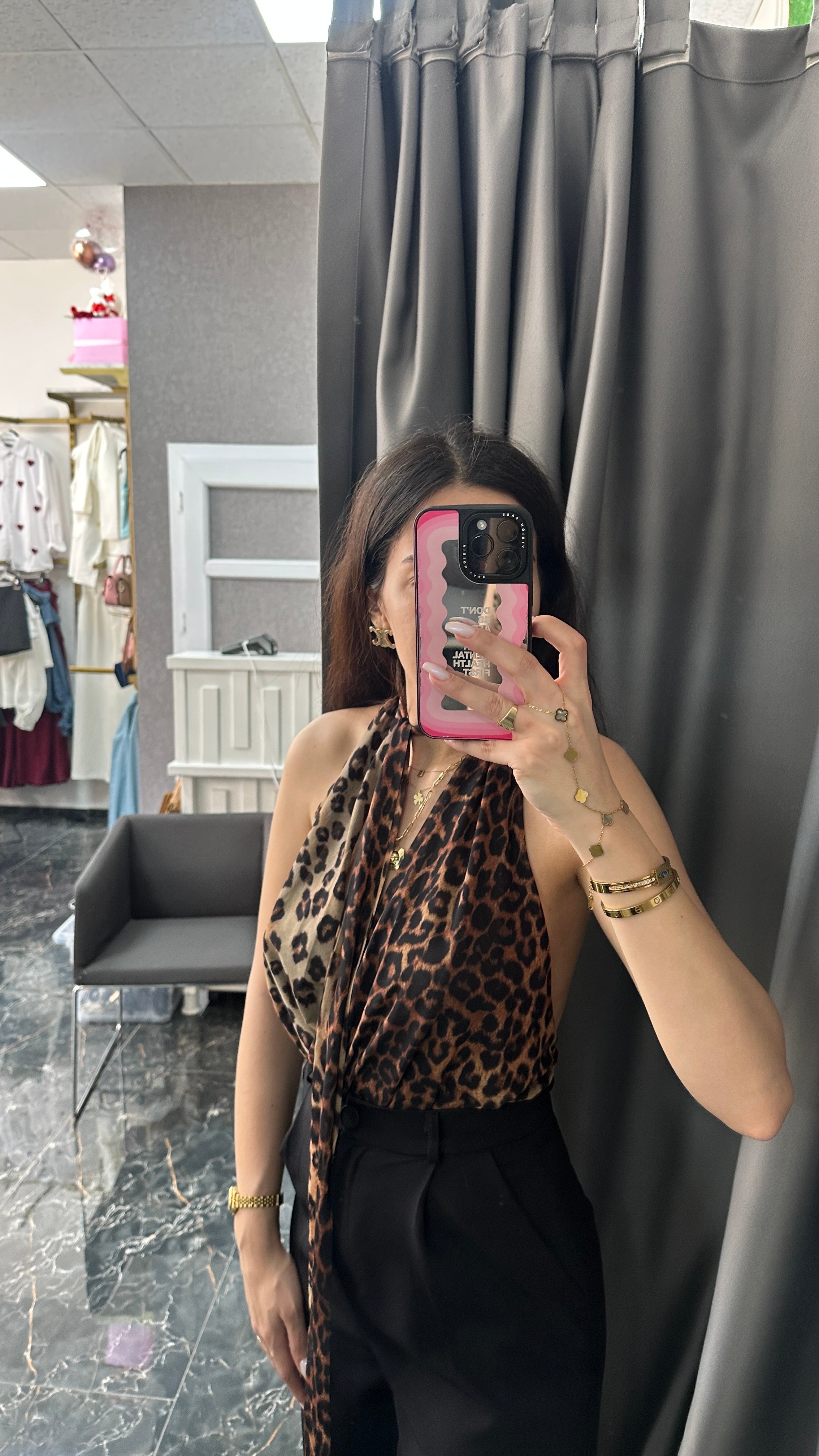leopar bodysuit