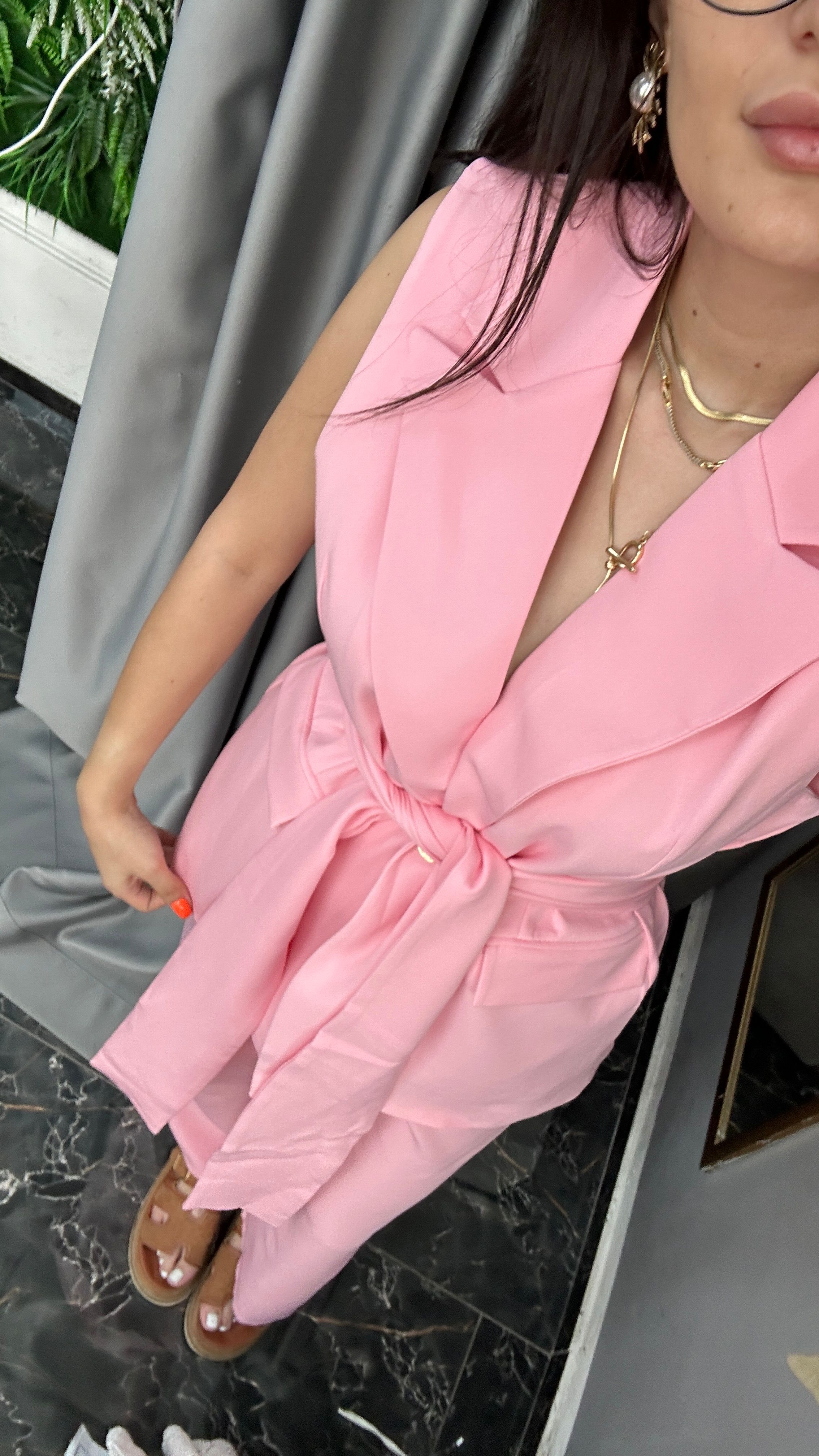 pembe kuşaklı takım