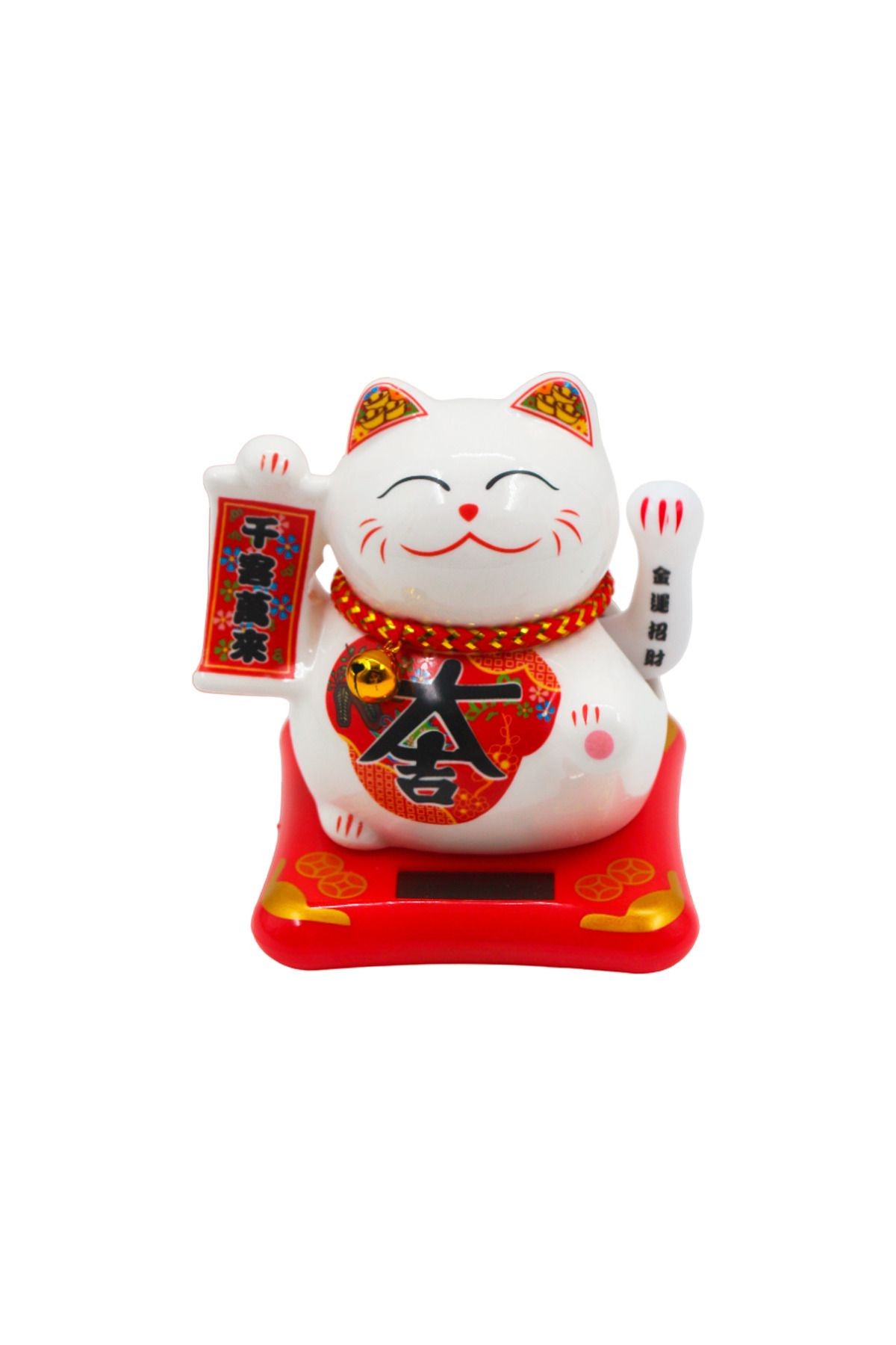Japon Şans Kedisi Porselen 12 cm