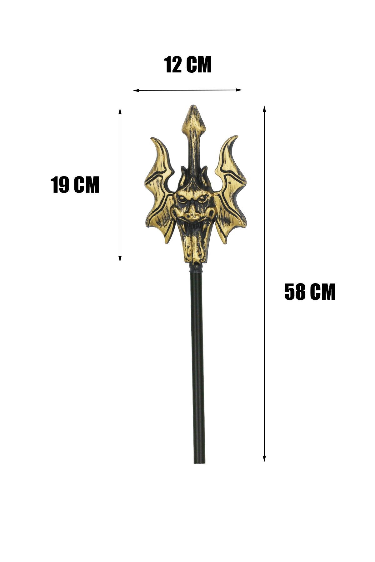 Halloween Mızrak 58 cm Çocuklar İçin İdeal Boyutta