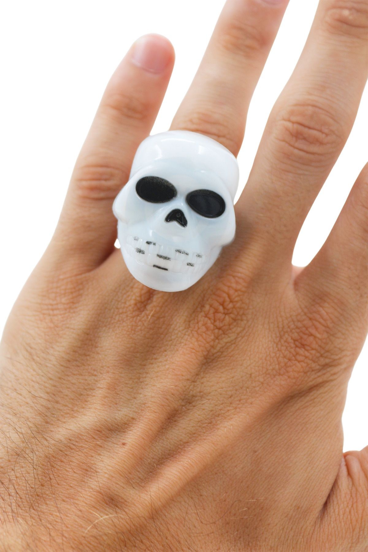 Halloween Kurukafa Yüzük Işıklı Fonksiyonlu
