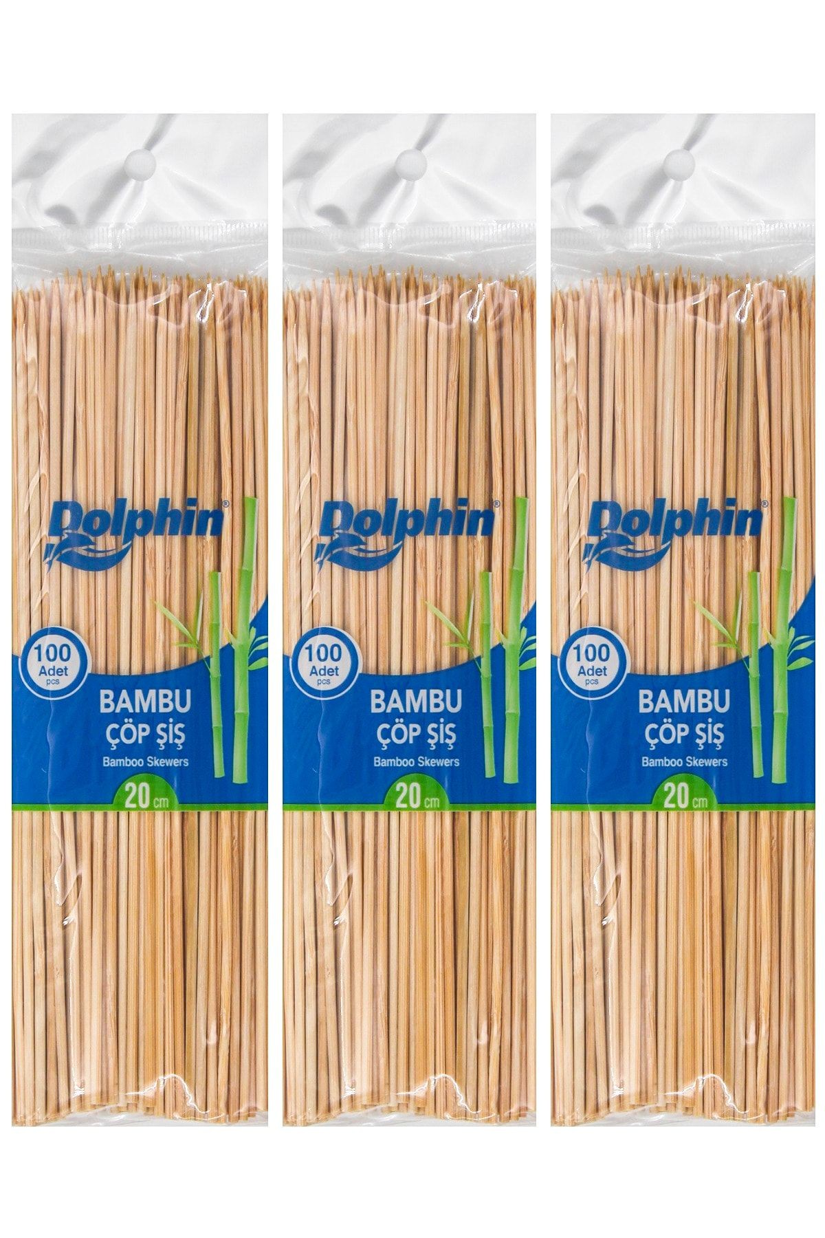 Bambu Çöp Şiş 20 Cm 300 Adet ( Kurabiye,marshmallow Çubuğu )