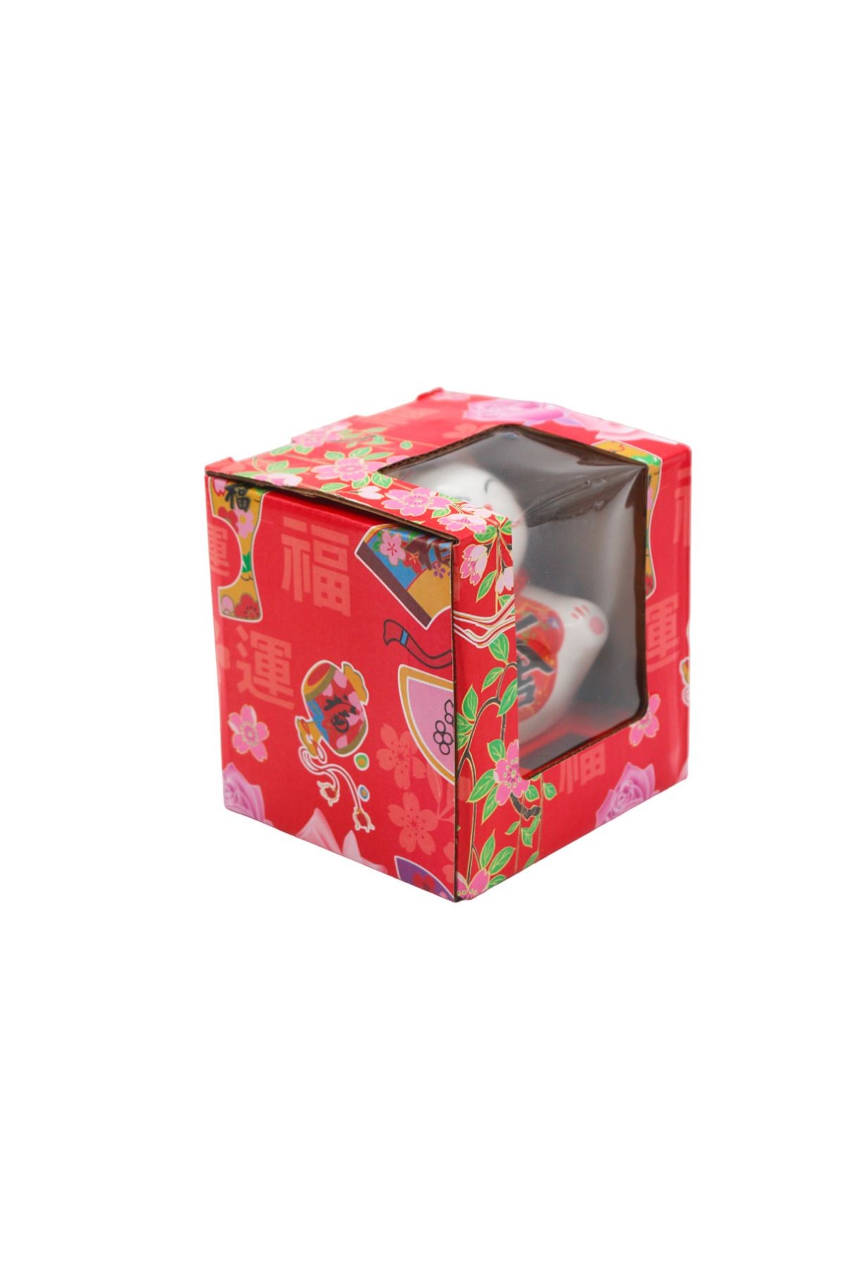 Japon Şans Kedisi Porselen 12 cm