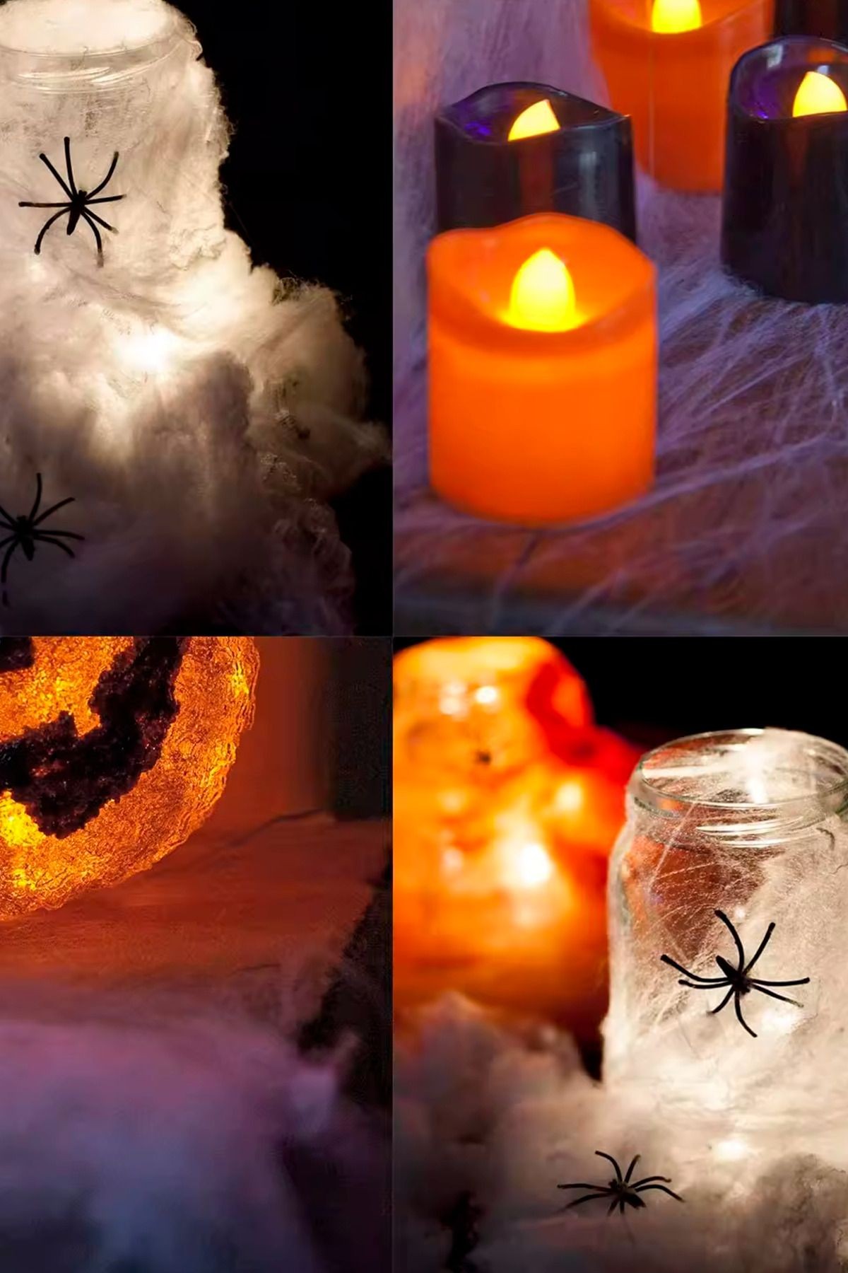 Halloween Örümcek Ağı Beyaz Elyaf 20 Gr