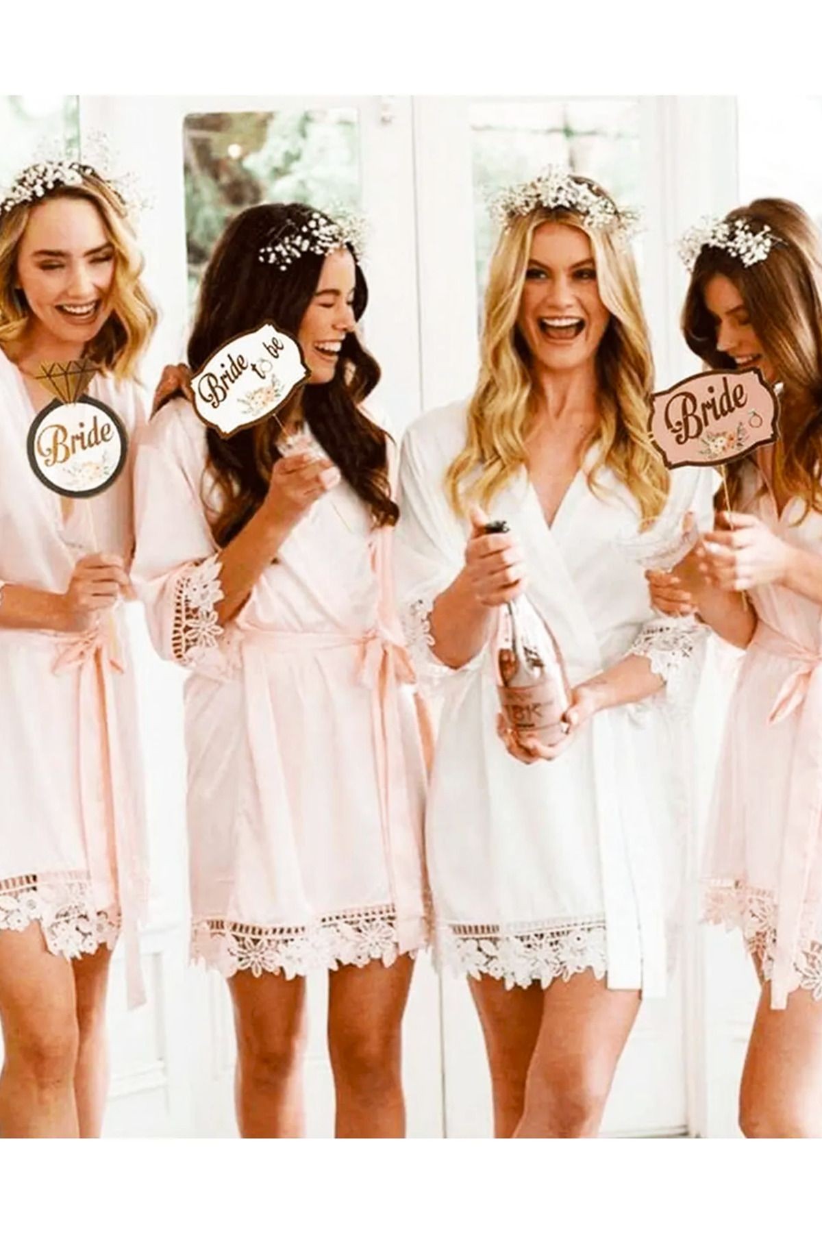 Konuşma Balonu Altın Varaklı Bride To Be 5 Adet