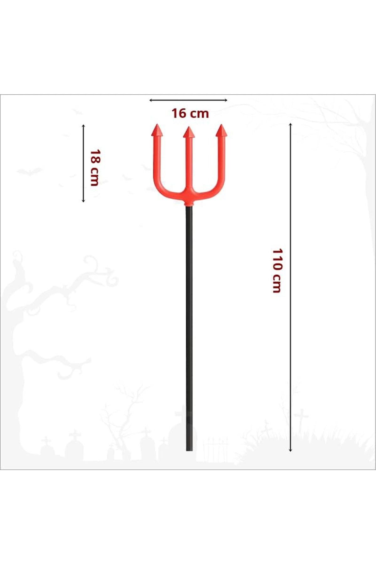 Halloween Şeytan Mızrağı 110 cm