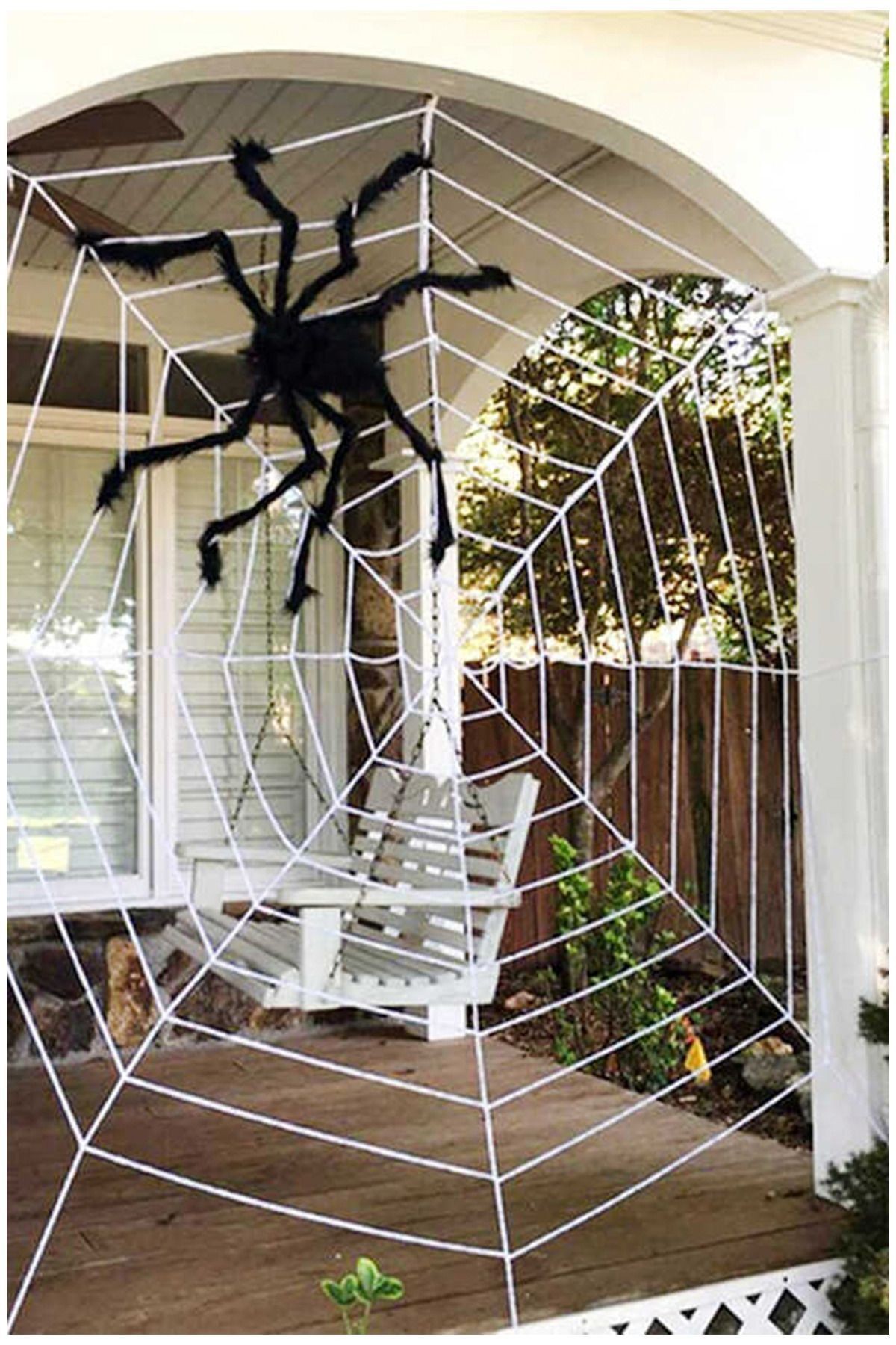 Halloween Örümcek Ağı Beyaz 150 cm
